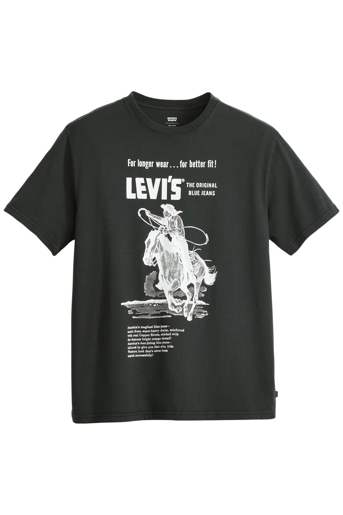 SS RELAXED FIT TEE LONGER WEAR GD CAVIAR 3