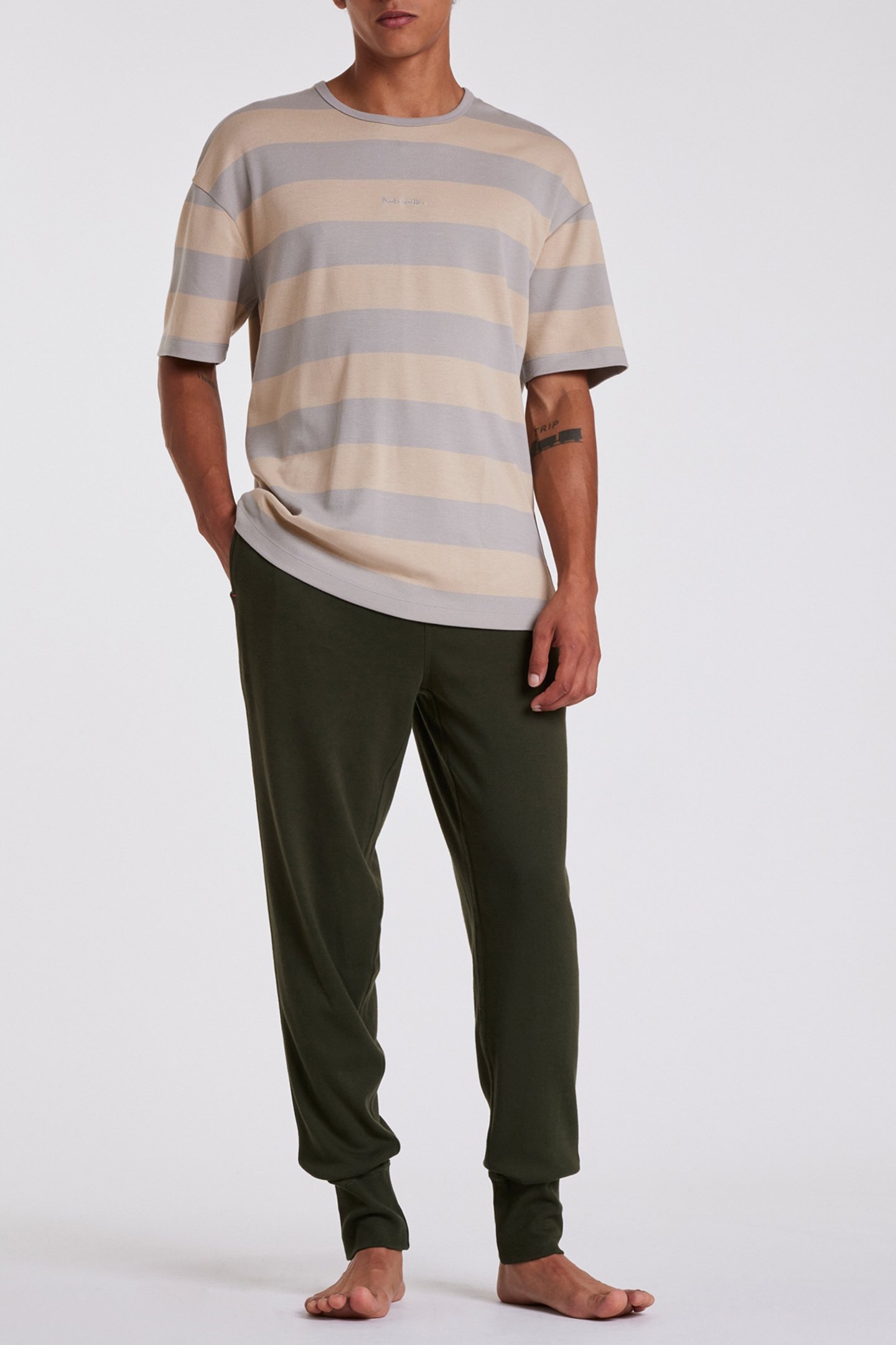 MEN TSHIRT RELAXED GREY 3