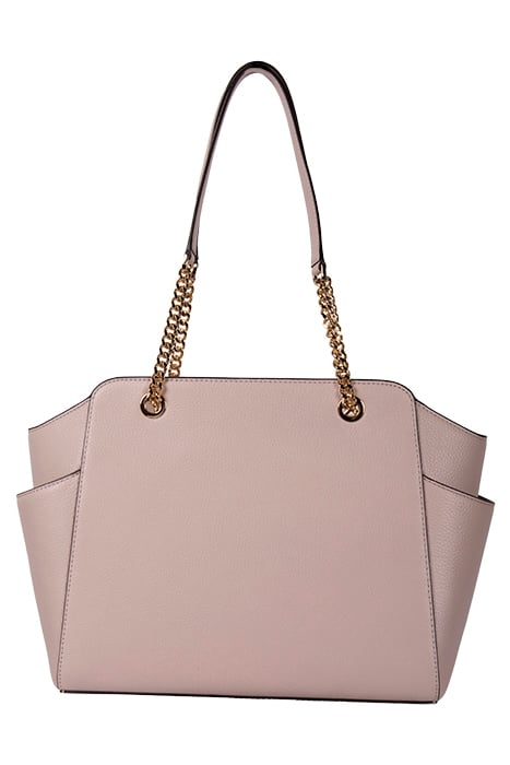 MEDIUM TOP ZIP TOTE BAG WITH CHAIN IN SOFT PINK 3
