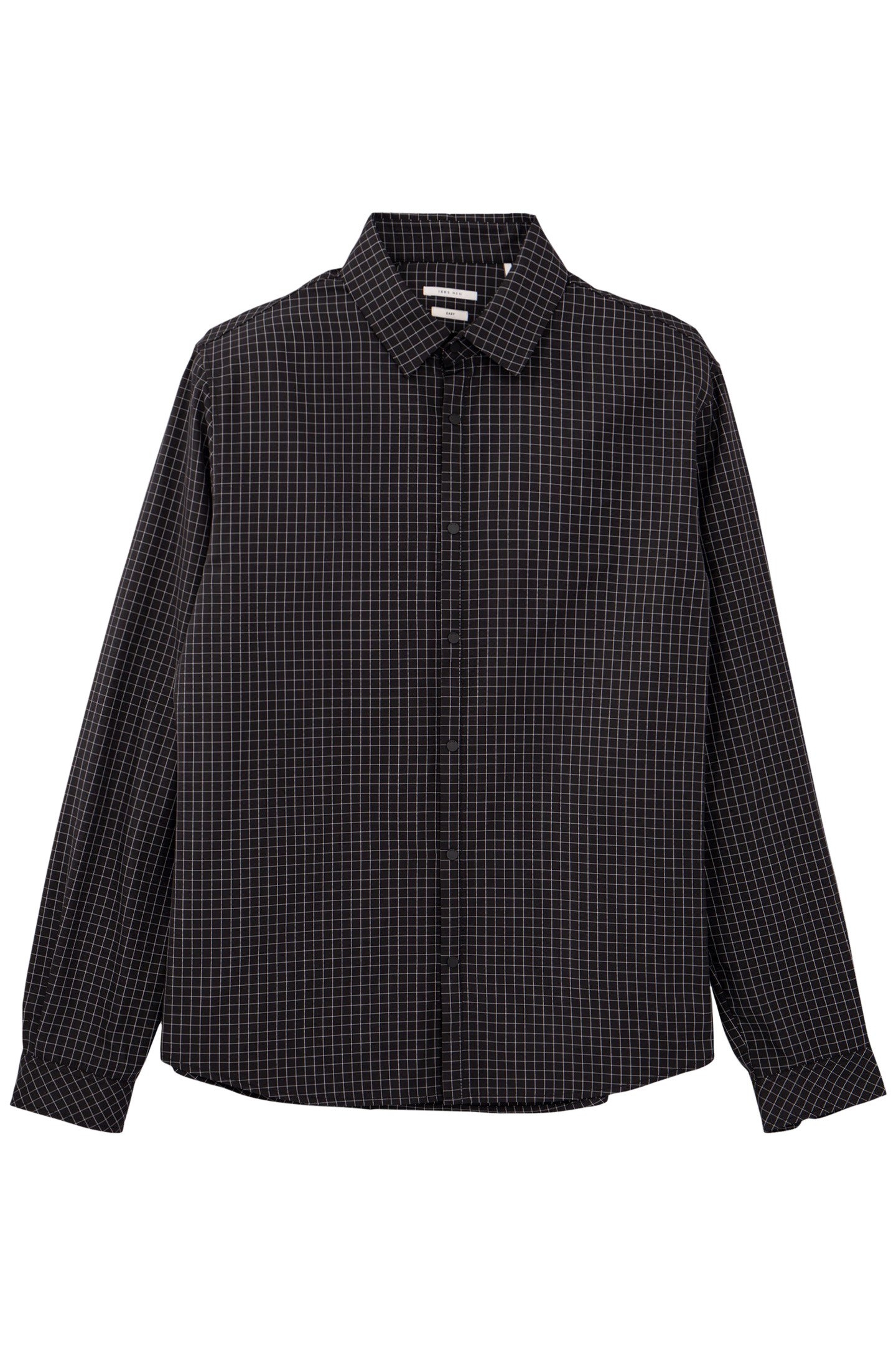 DRYFAST BLACK CHECK REGULAR SHIRT 4
