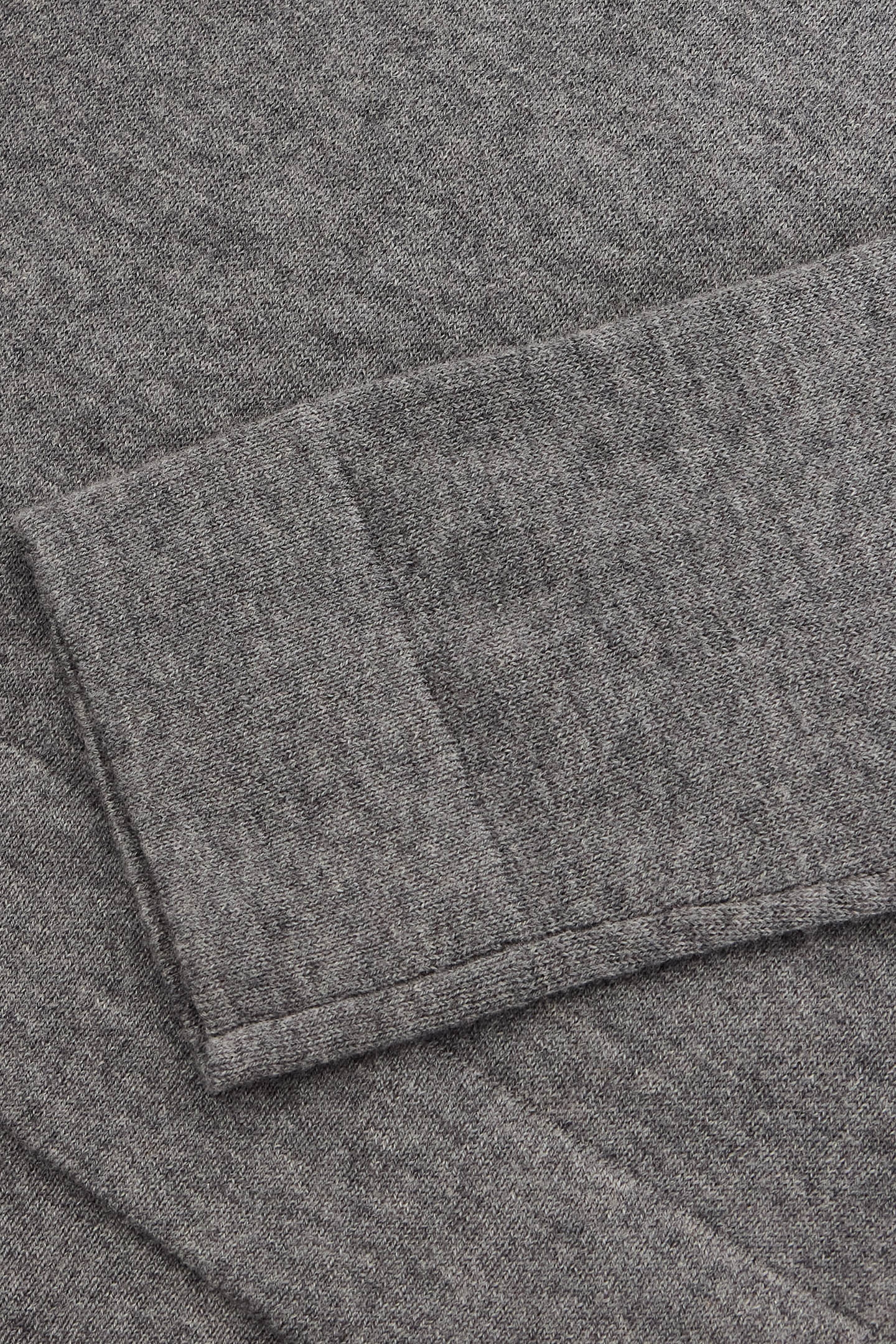 ORLA WOOL COTTON BLEND JUMPER MID GREY 2