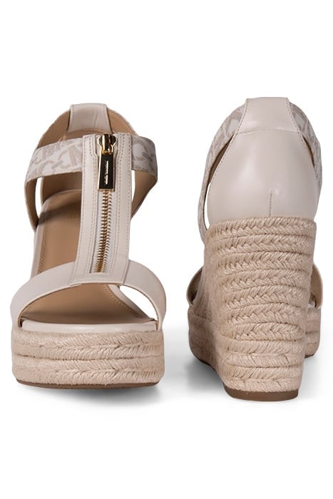 BERKLEY MID HEEL WEDGE IN VANILLA 2