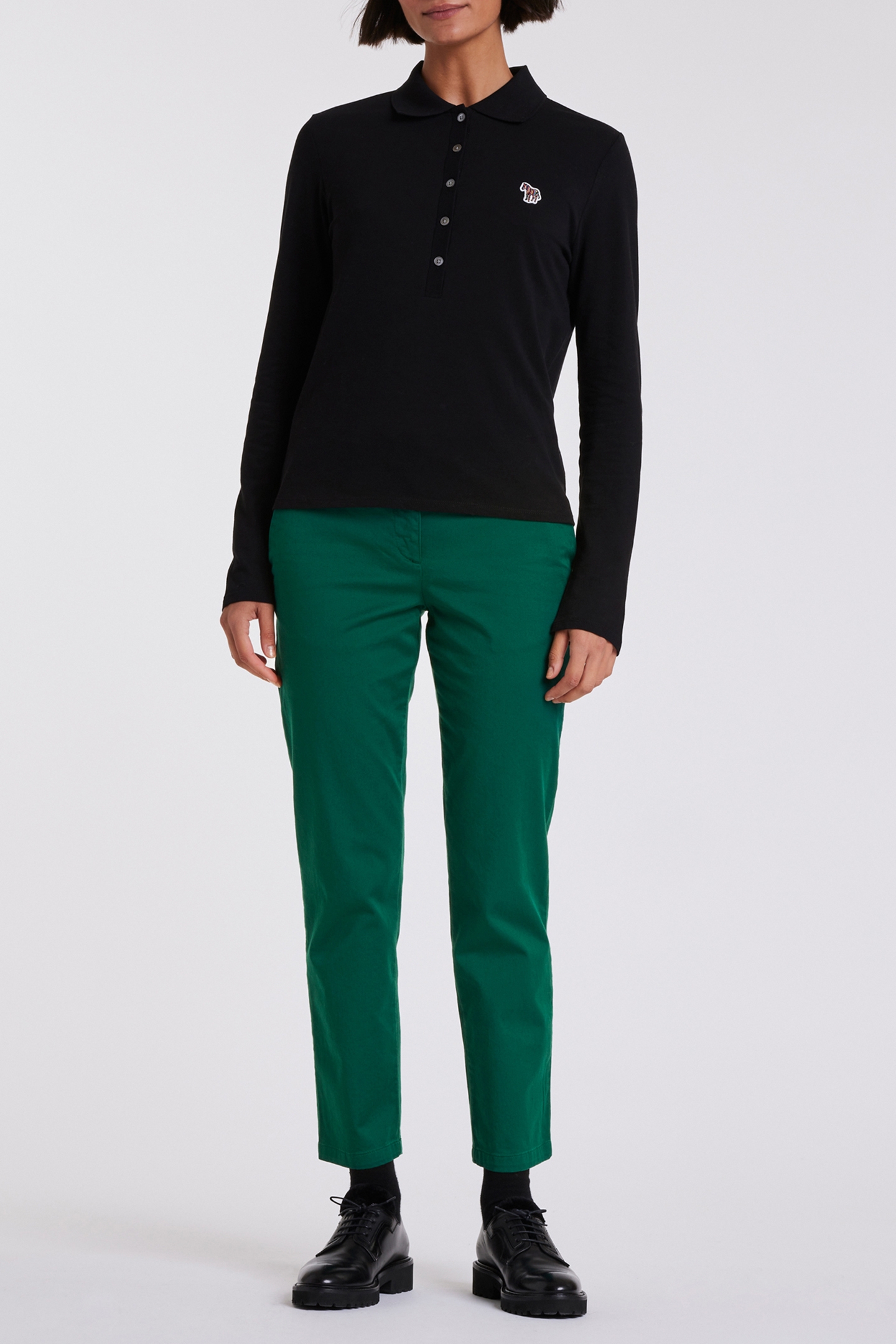WOMENS TROUSERS BOTTLE GREEN 3