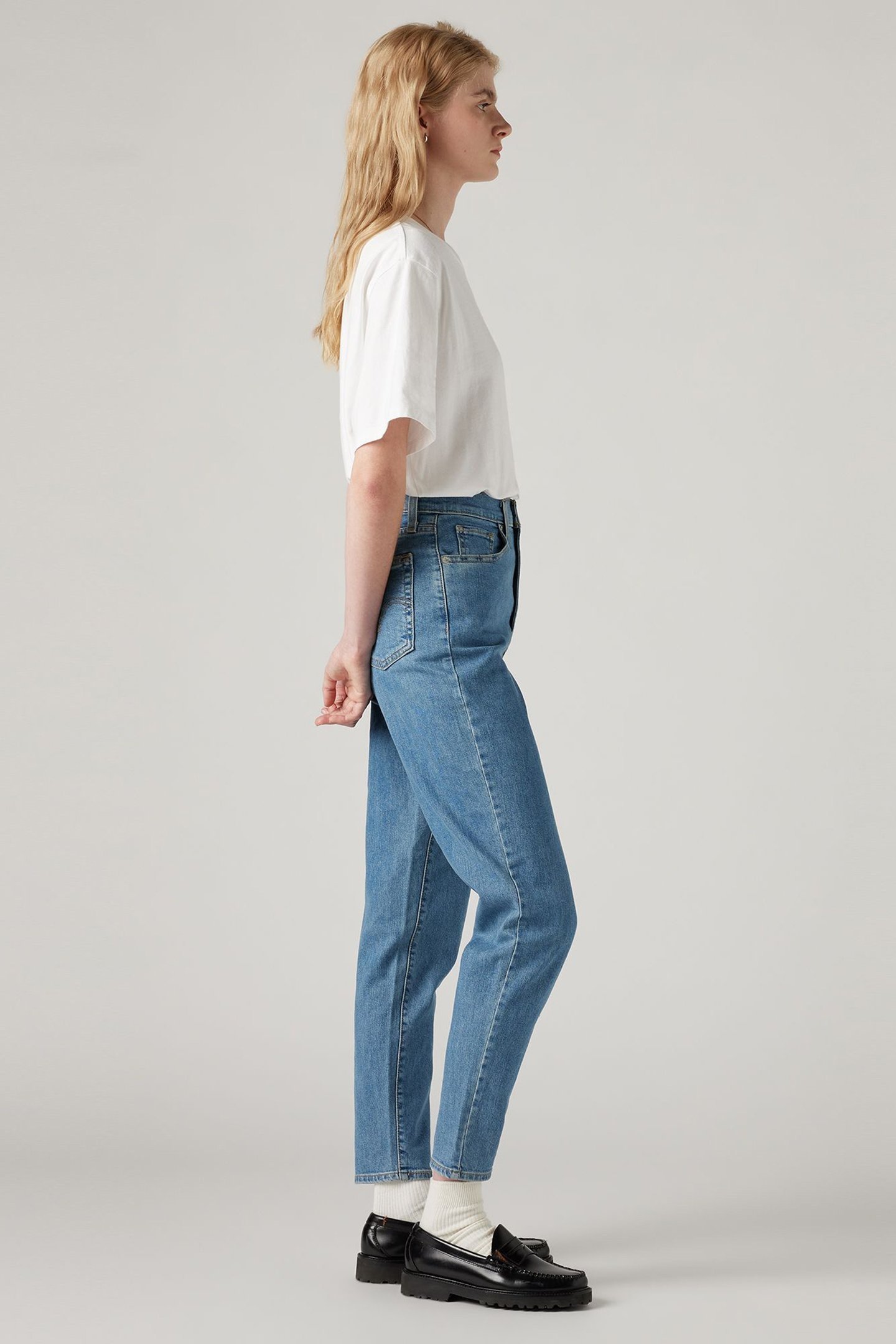 HIGH WAISTED MOM JEAN FYI 5