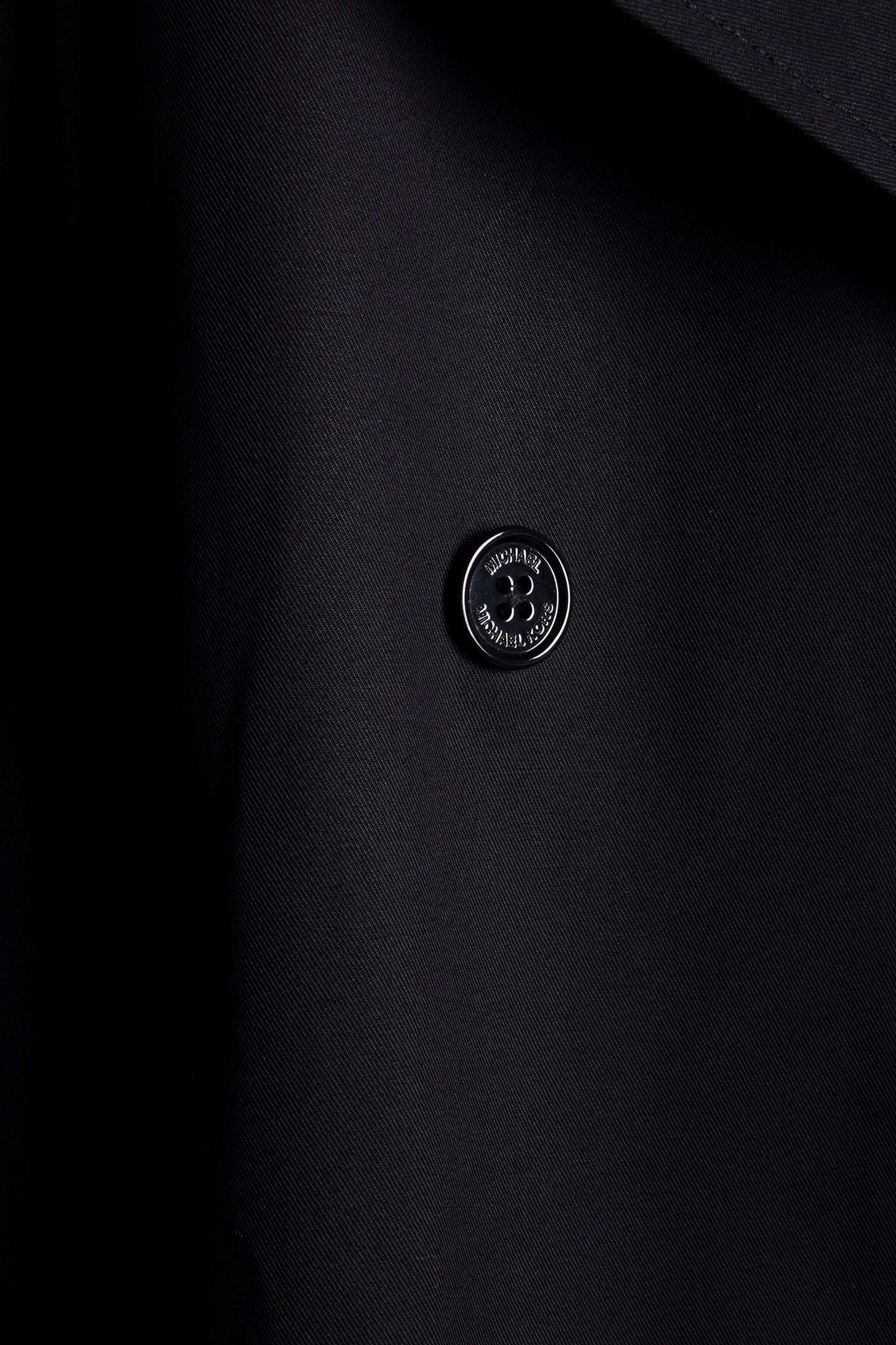 DOUBLE BREASTED OVERSIZED BELTED TRENCH COAT IN BLACK 4