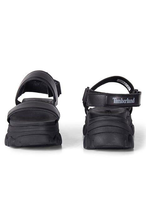 ADLEY WAY SANDAL BACKSTRAP SANDAL JET BLACK 2