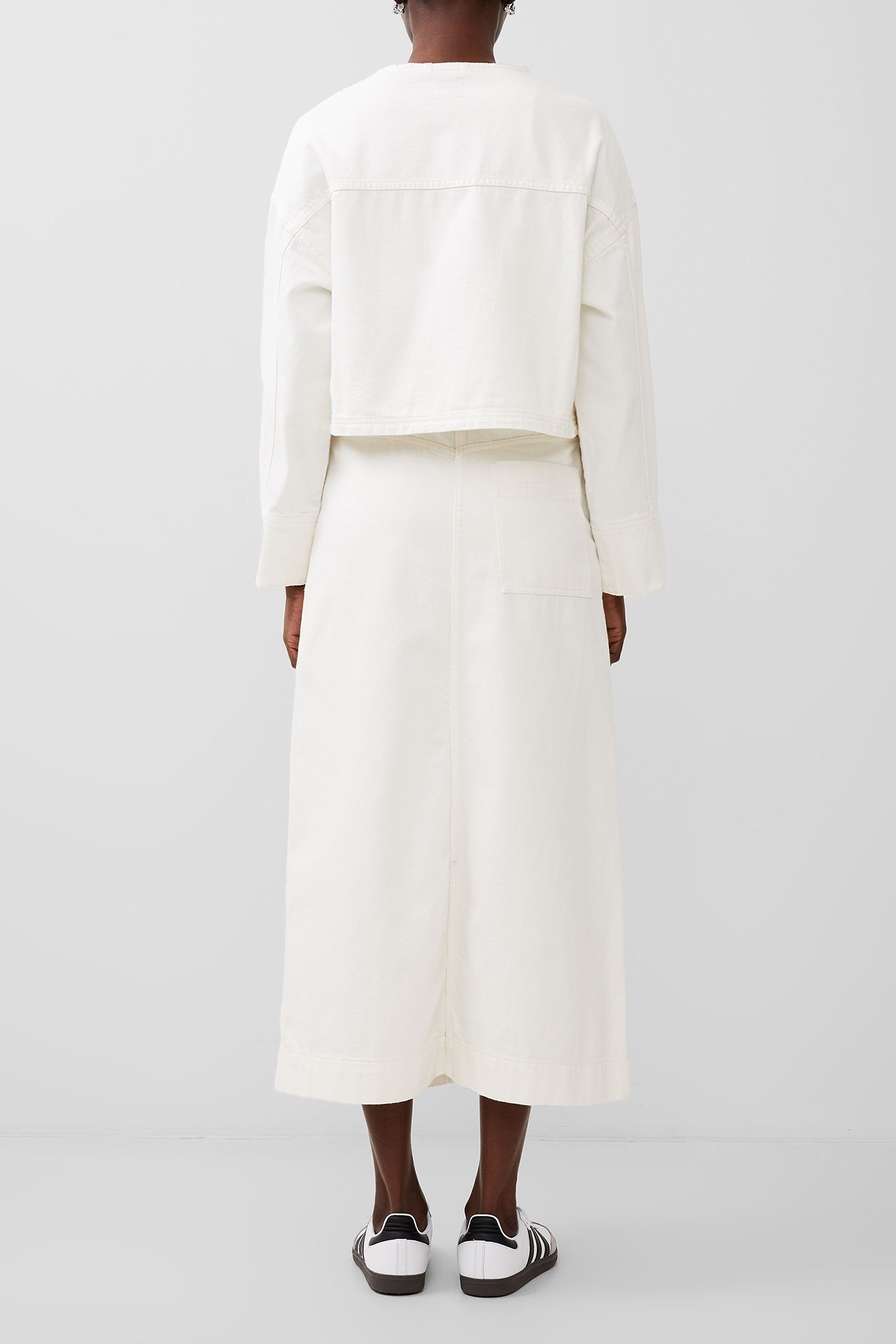 DENVER DENIM WIDE SLEEVE JKT ECRU 3