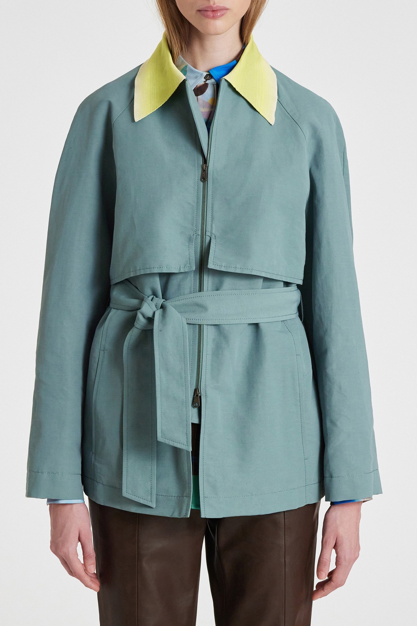 WOMENS JACKET GREYISH BLUE 1