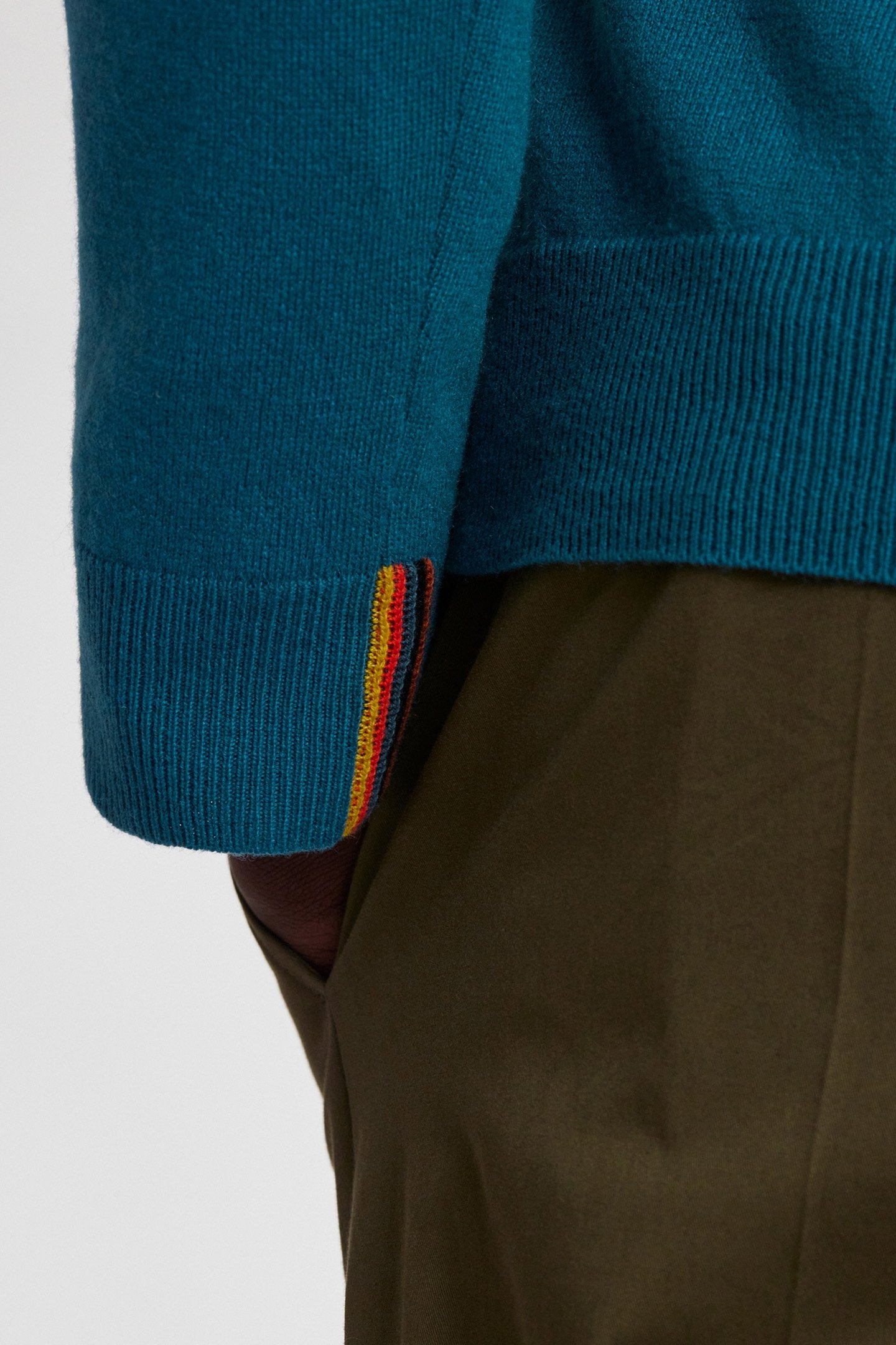 SWEATER CREW NECK PETROL BLUE 5