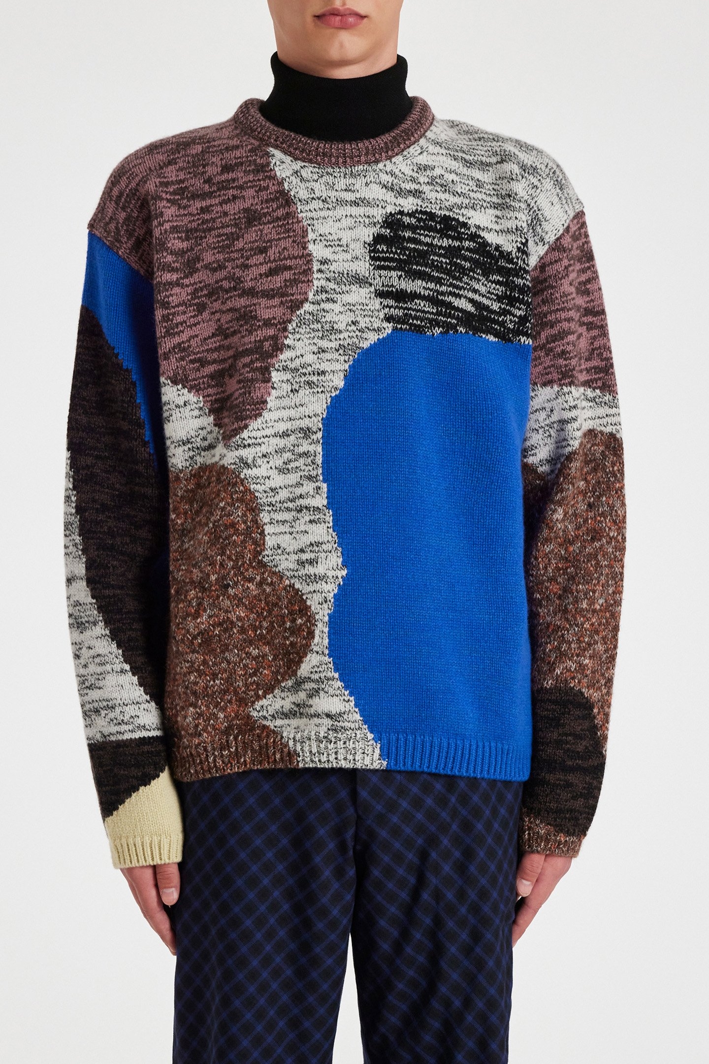 SWEATER CREW NECK GREY 1