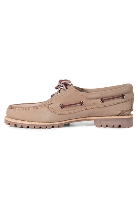 TIMBERLAND AUTHENTIC BOAT SHOE MEDIUM BEIGE NUBUCK 3
