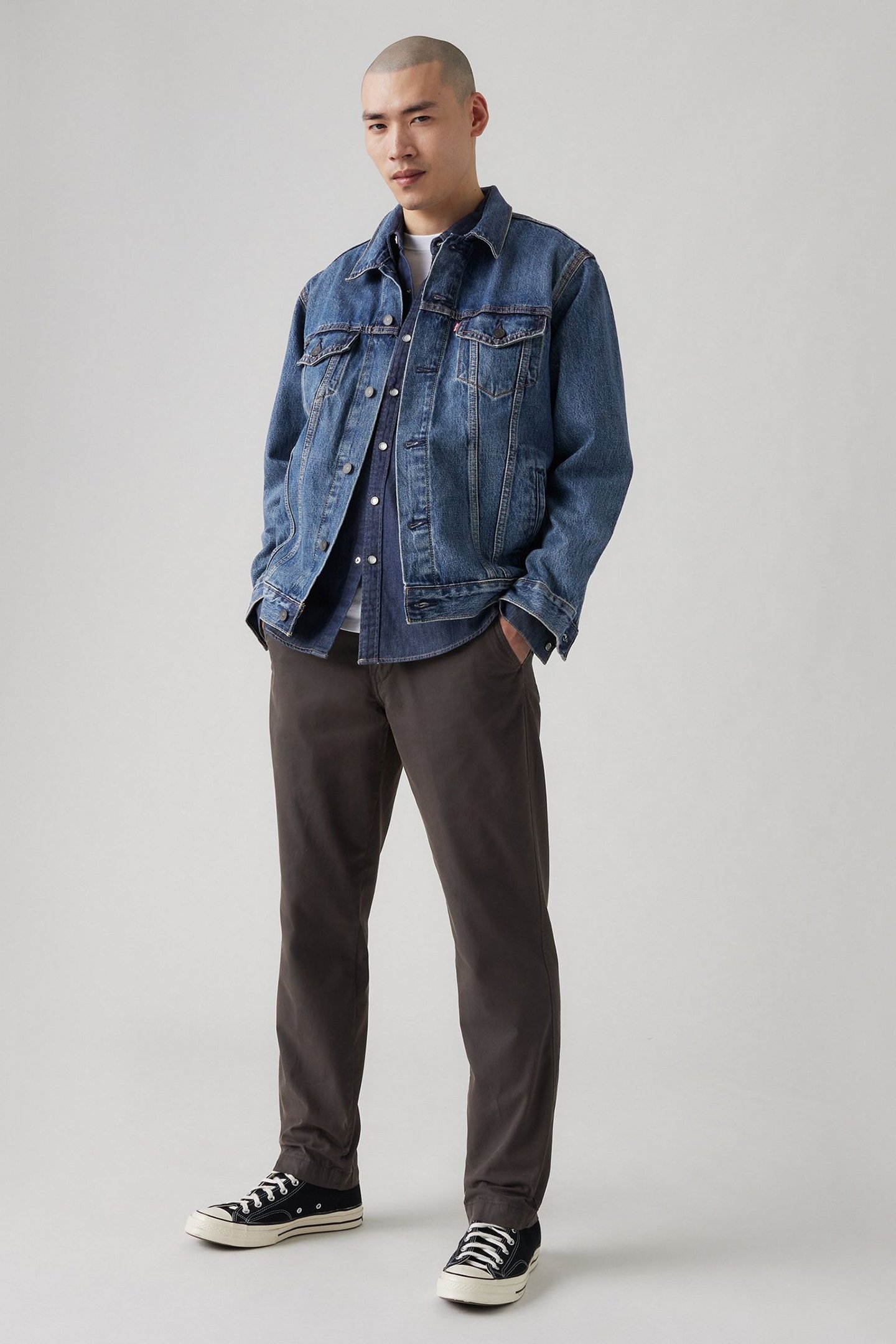 XX CHINO AUTHENTIC RLX WASHED BLACK 6