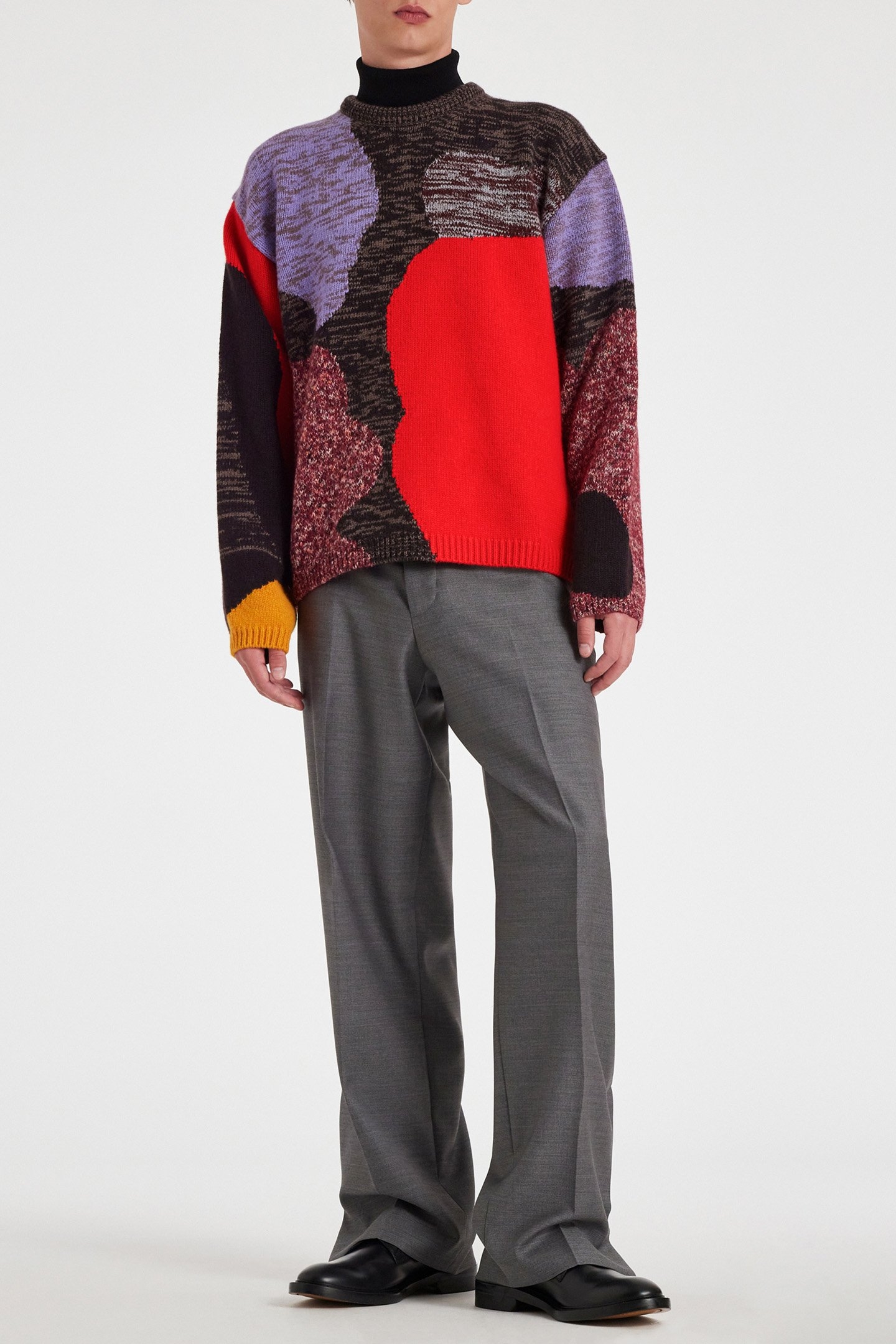 SWEATER CREW NECK MAUVE 3