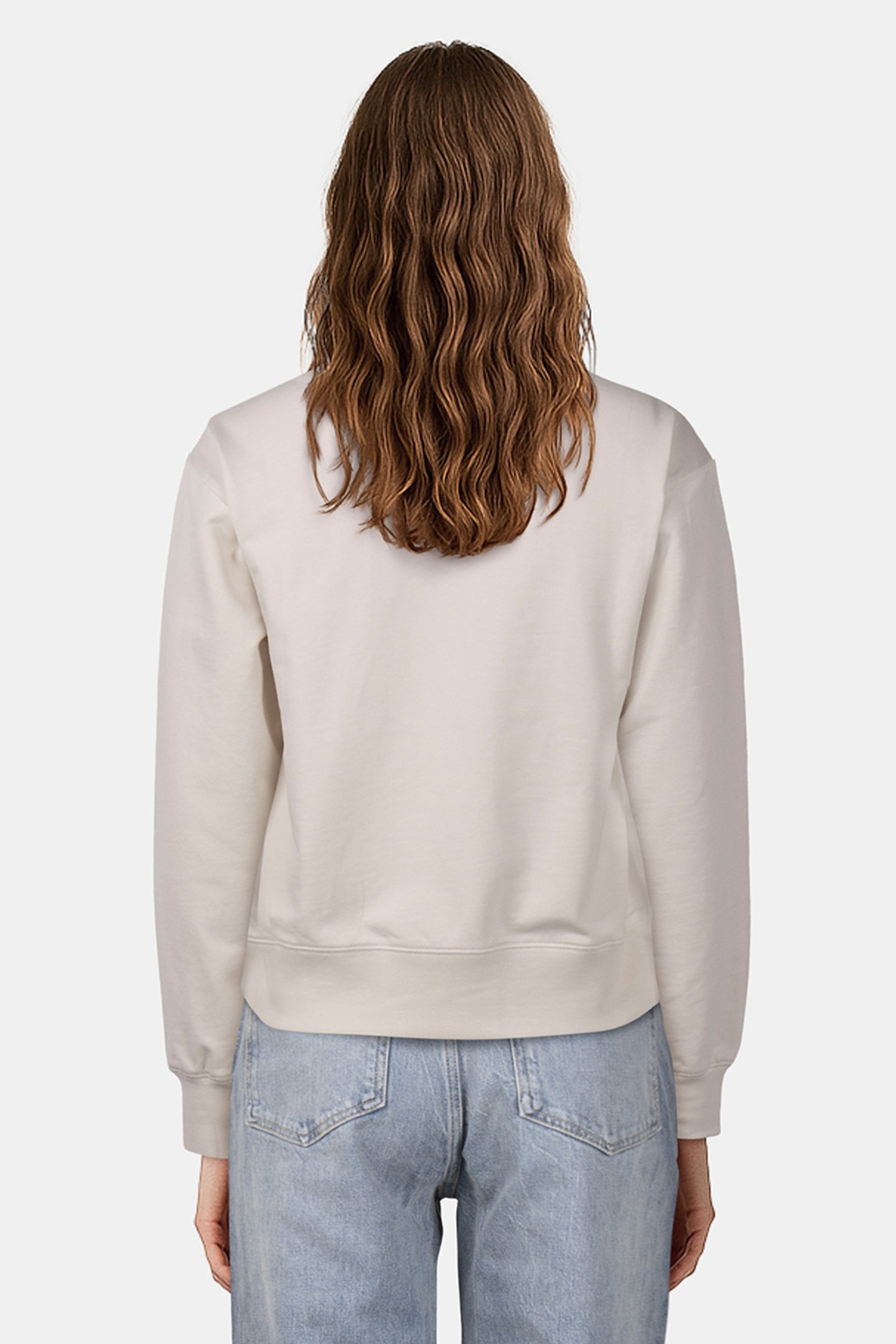 LS FRENCH TERRY POLO BONE WHITE 2