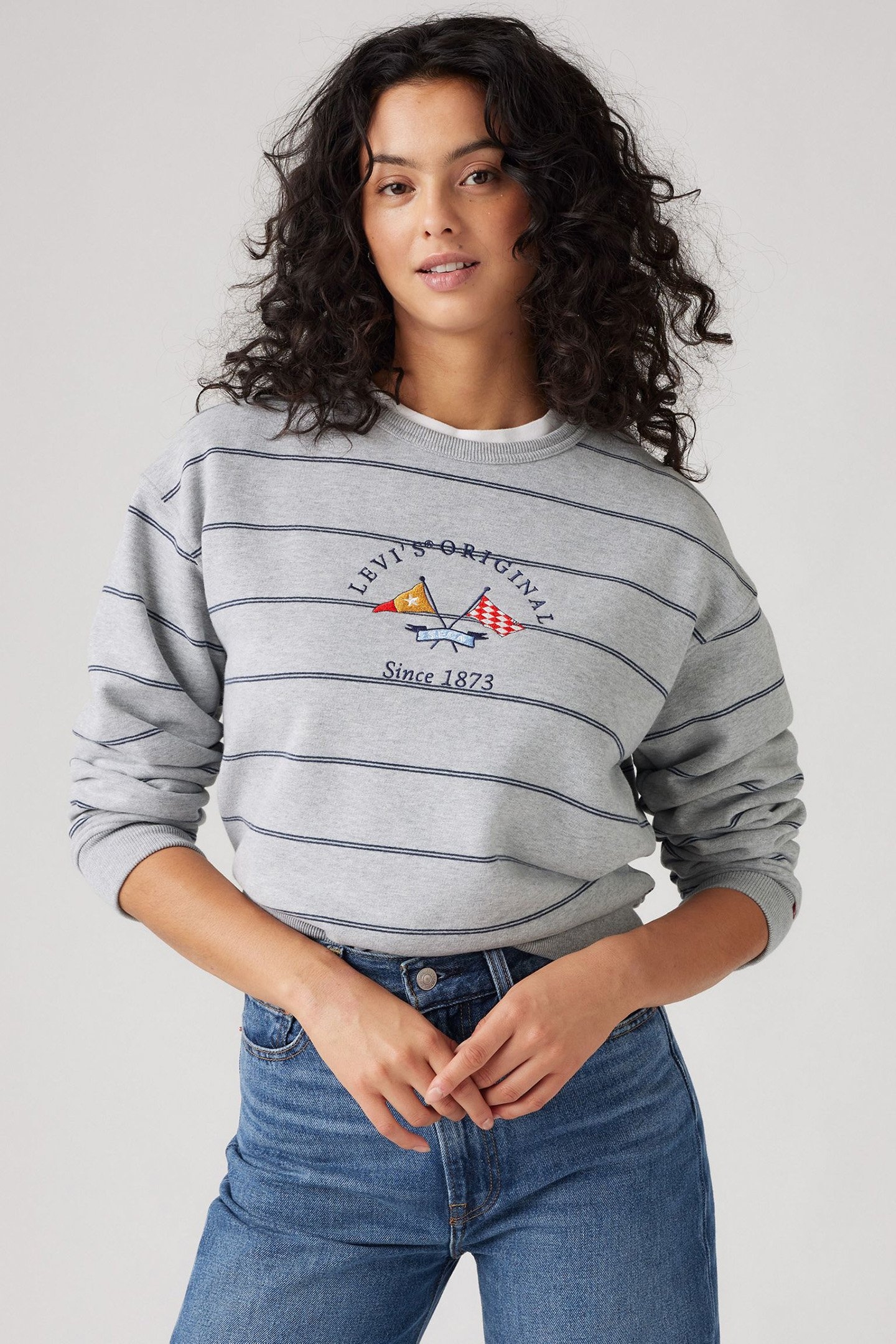 GR HERITAGE STRIPE CREW CREW REGATTA FLA 4