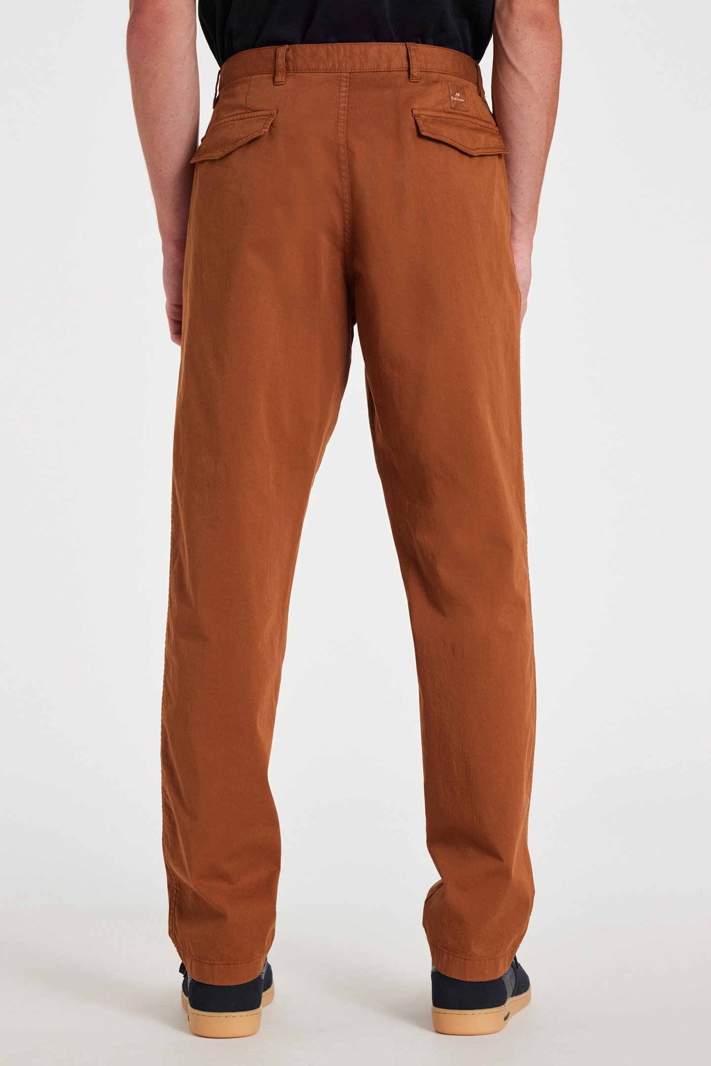 TAPERED FIT STITCHED CHINO MUD 2