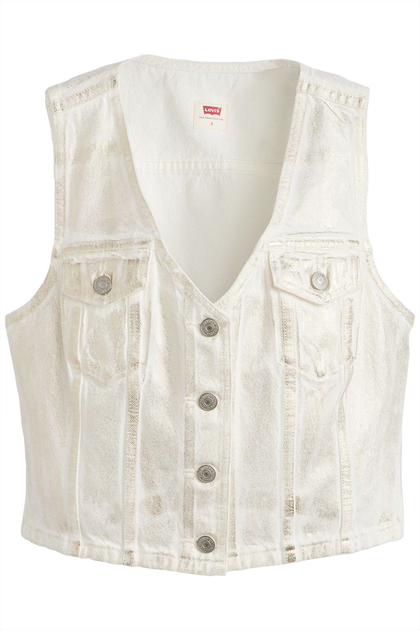BELLA DENIM CORSET LUMINARY VEST 3