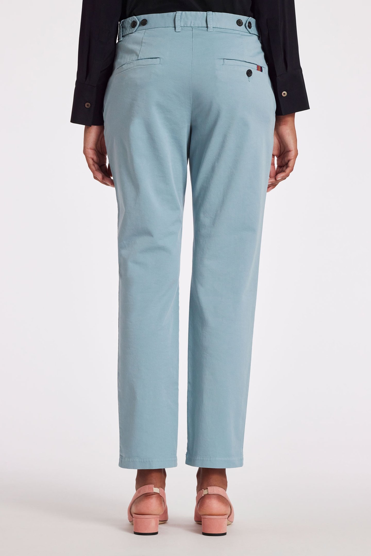 TROUSERS GREYISH BLUE 2