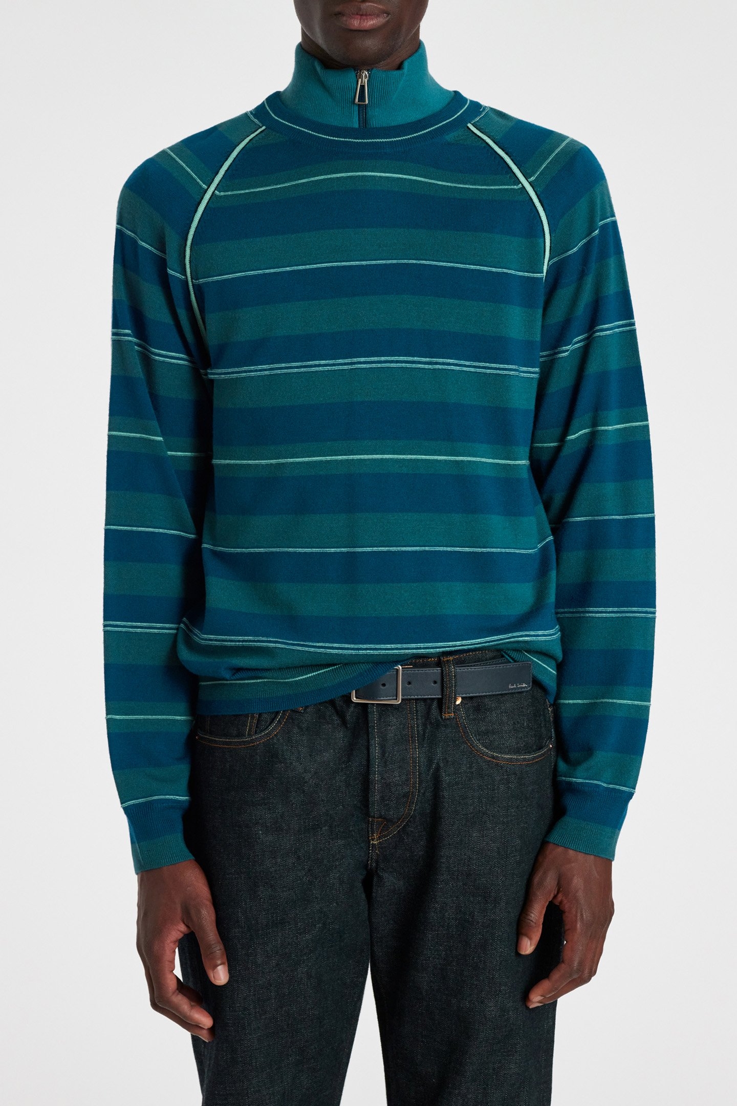 SWEATER CREW NECK INDIGO 1