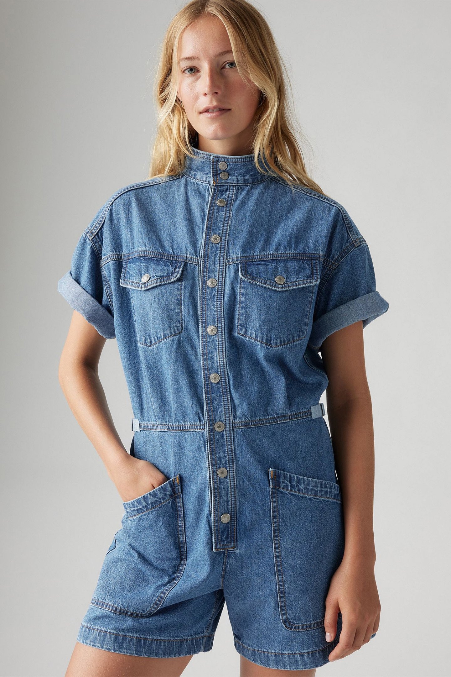 SS SURPLUS ROMPER BLUE JOKE 1