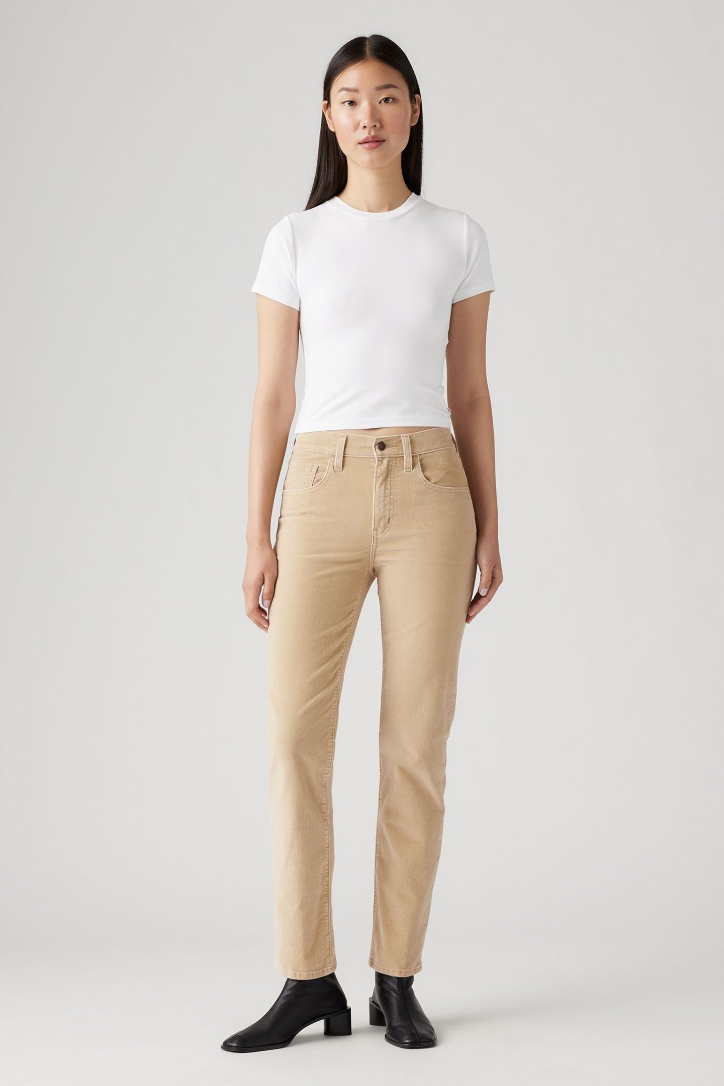 724 HIGH RISE STRAIGHT SAFARI CORDUROY 2