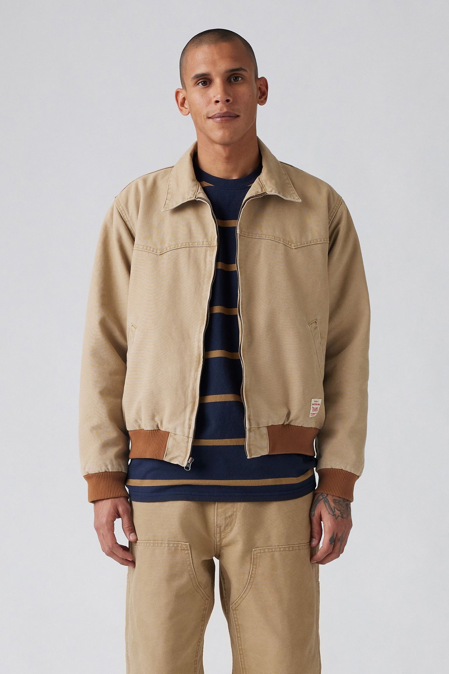 EMBARCADERO AVIATOR JKT TIGER'S EYE 1