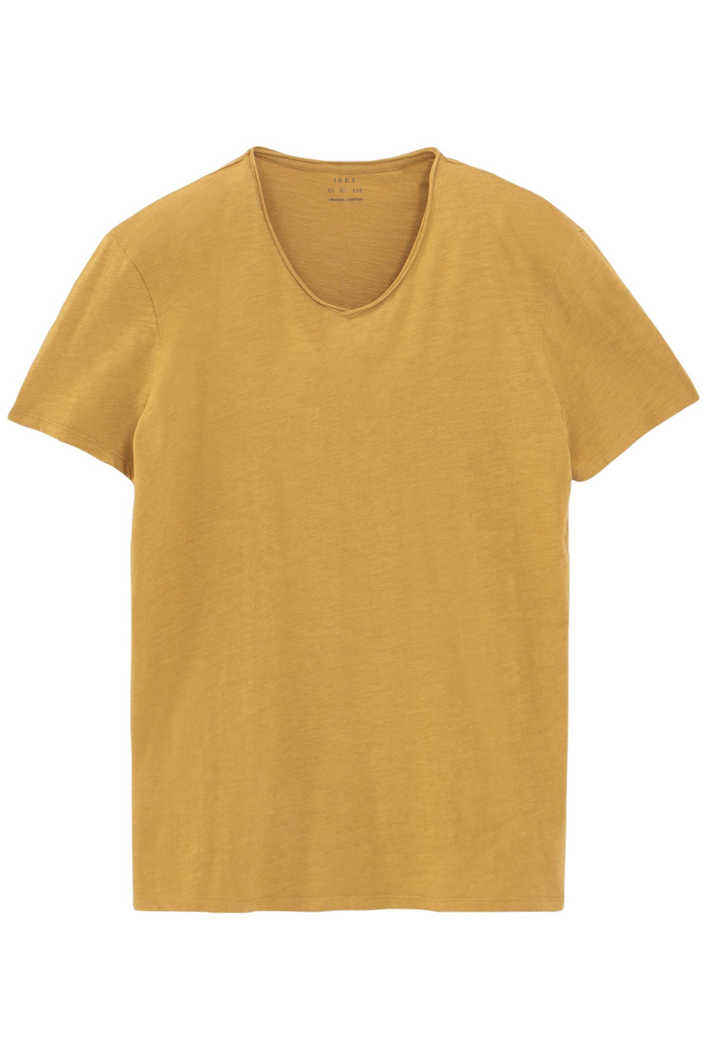 LICHEN ORGANIC COTTON ESSENTIAL V-NECK T-SHIRT 3