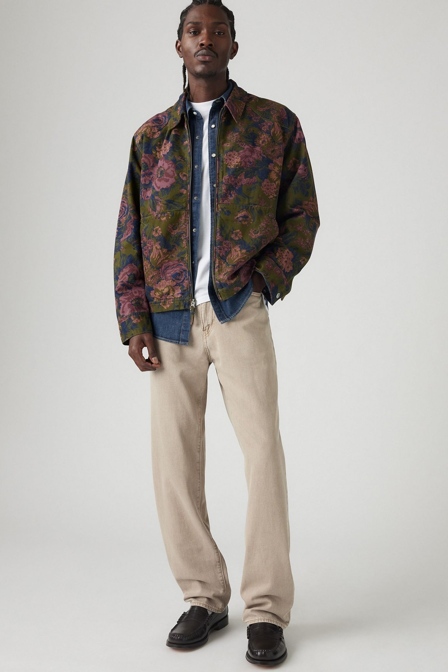 568 LOOSE STRAIGHT VINTAGE KHAKI GD LTW 6