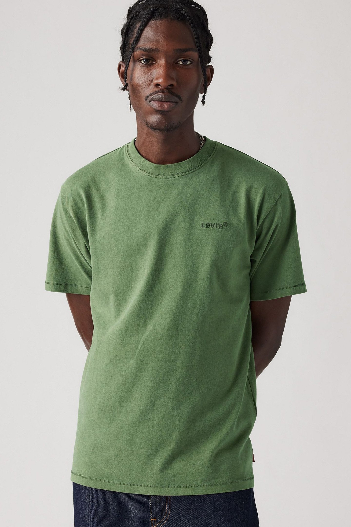 RED TAB VINTAGE TEE GARMENT DYE VINEYAND 4