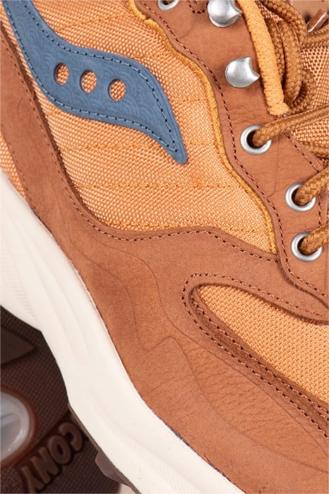 SAUCONY – 3D GRID HURRICANE BROWN/RUST 4