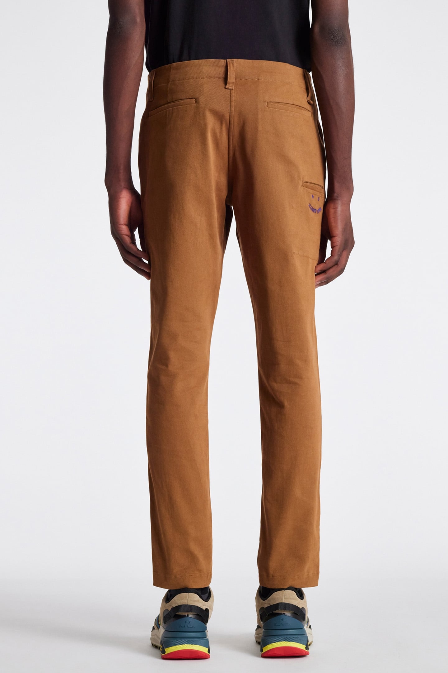 TAERED FIT TROUSER CHOCOLATE 2