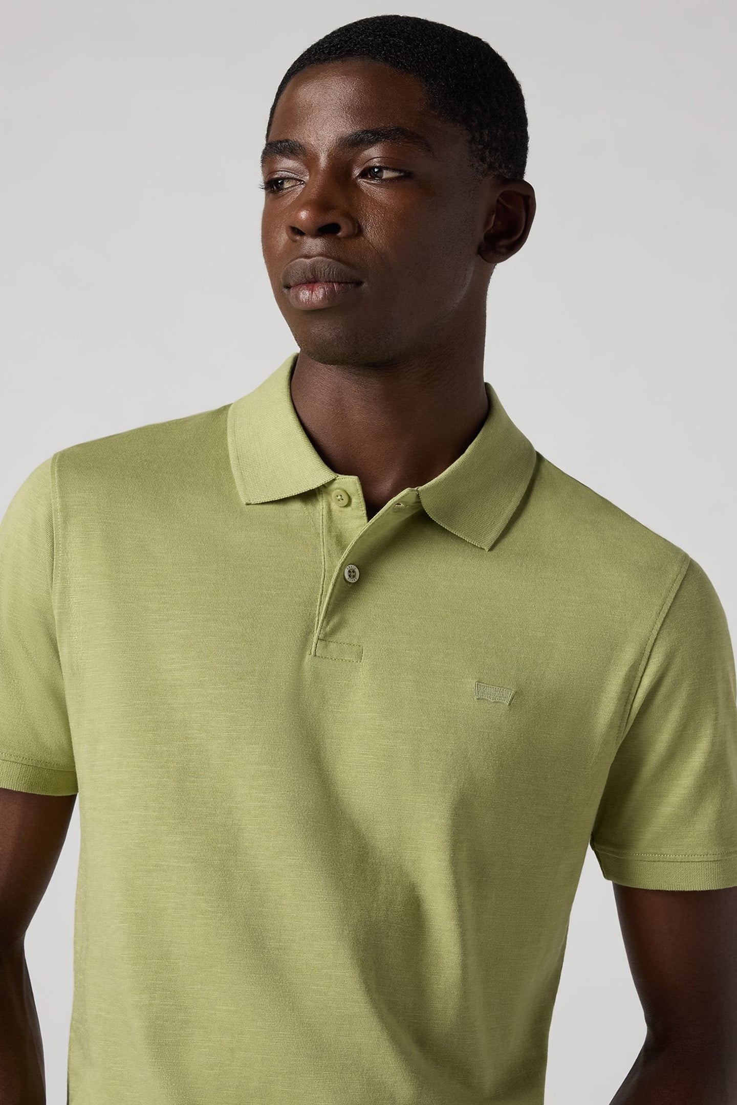 SLIM HOUSEMARK POLO SAGE SLUB 4