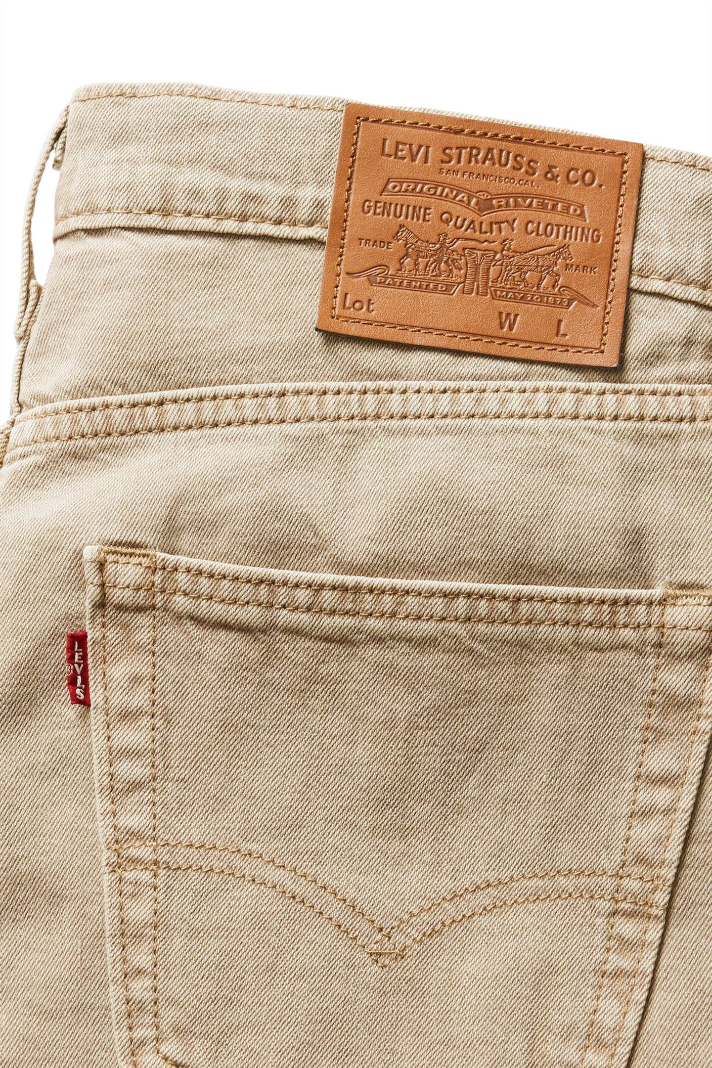 568 LOOSE STRAIGHT VINTAGE KHAKI GD LTW 7