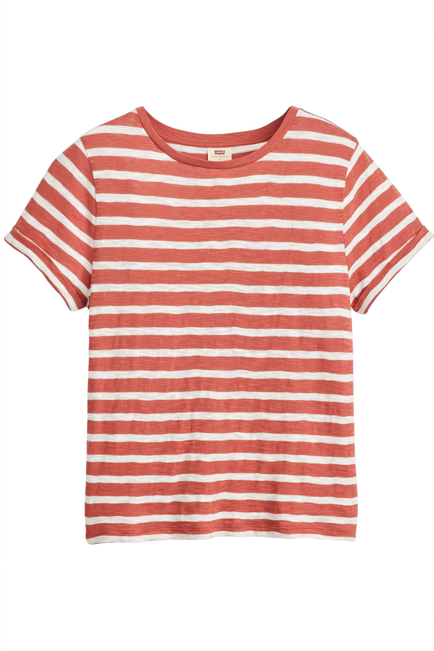 MARGOT TEE CAPTAIN STRIPE MARSALA STRIPE 3