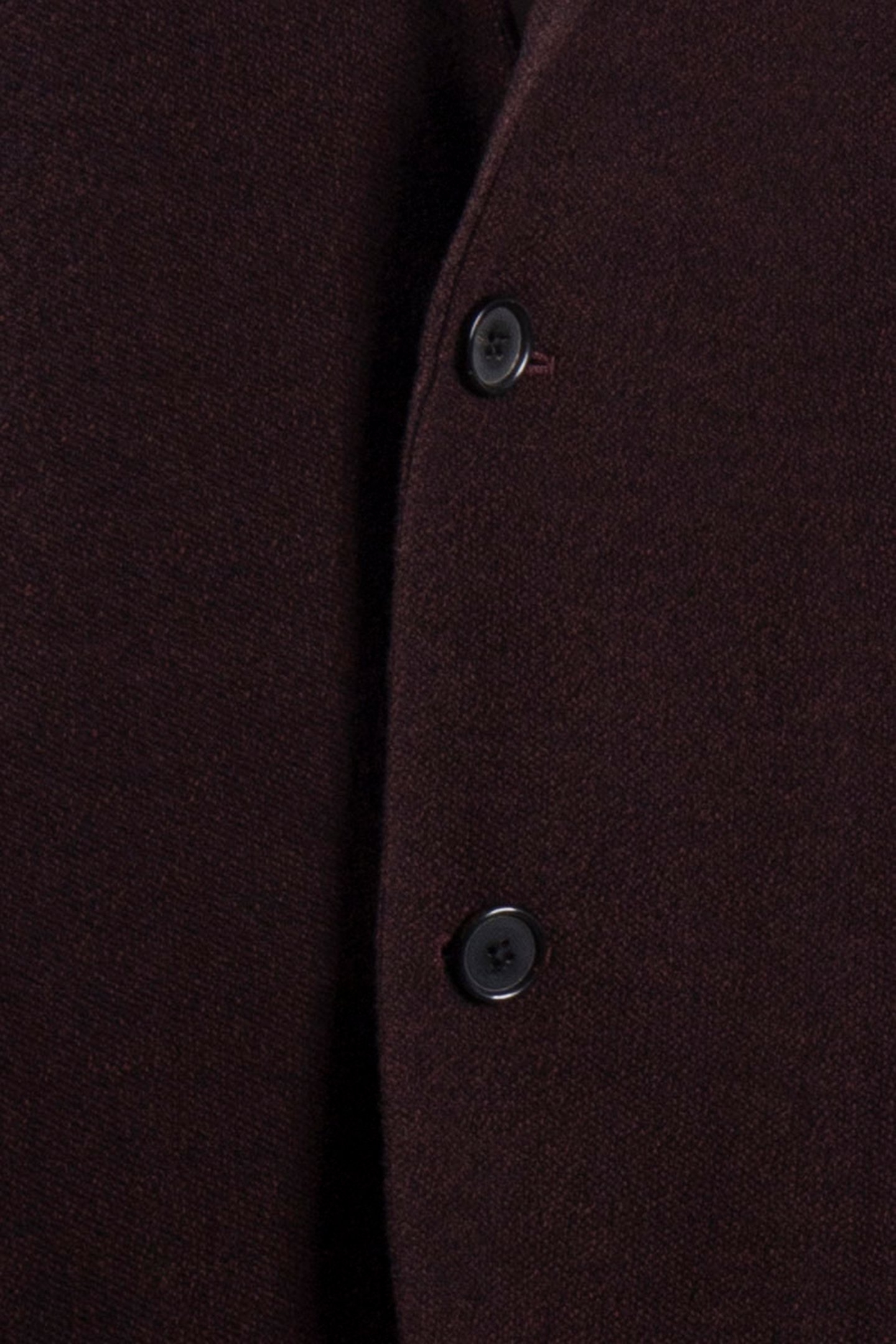 MENS 2 BUTTON JACKET VERY DARK RED 4