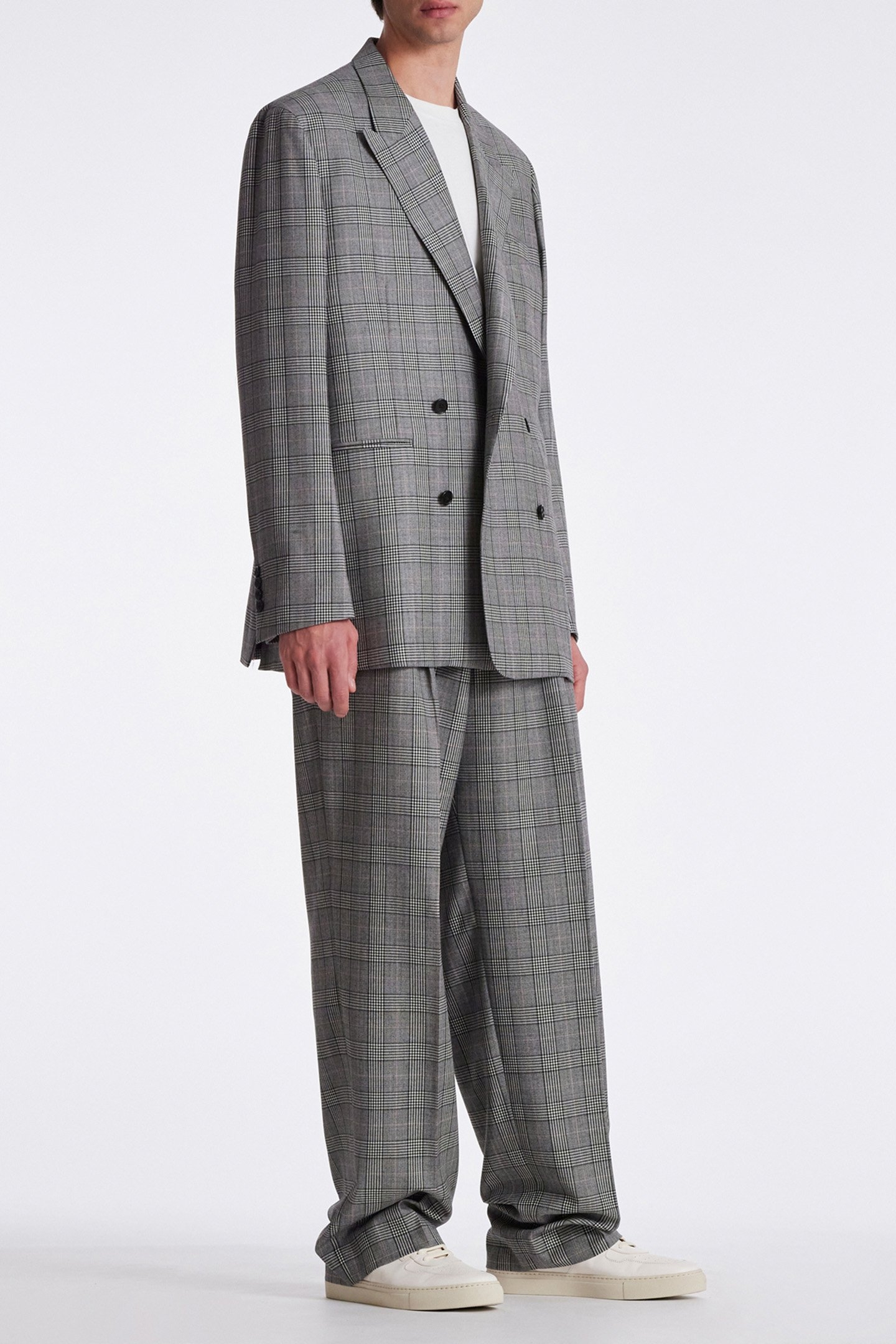 GENTS TROUSER BLACK MELANGE 3