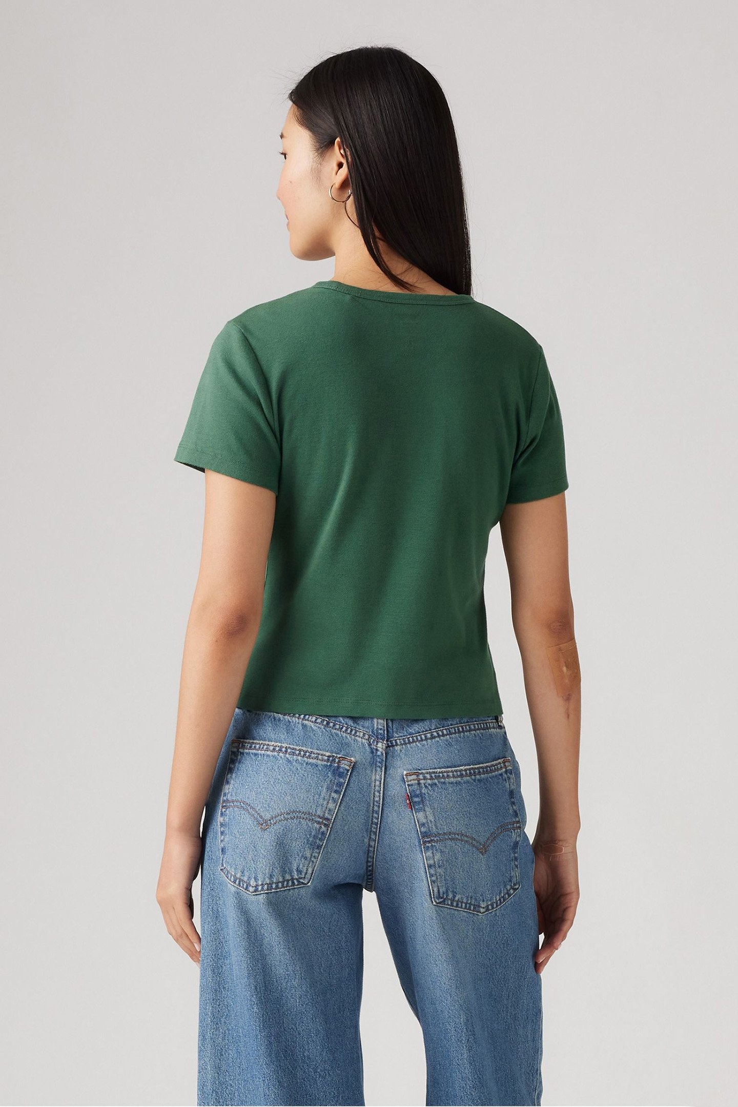 GRAPHIC RICKIE T BOX TAB JUNGLE GREEN 2