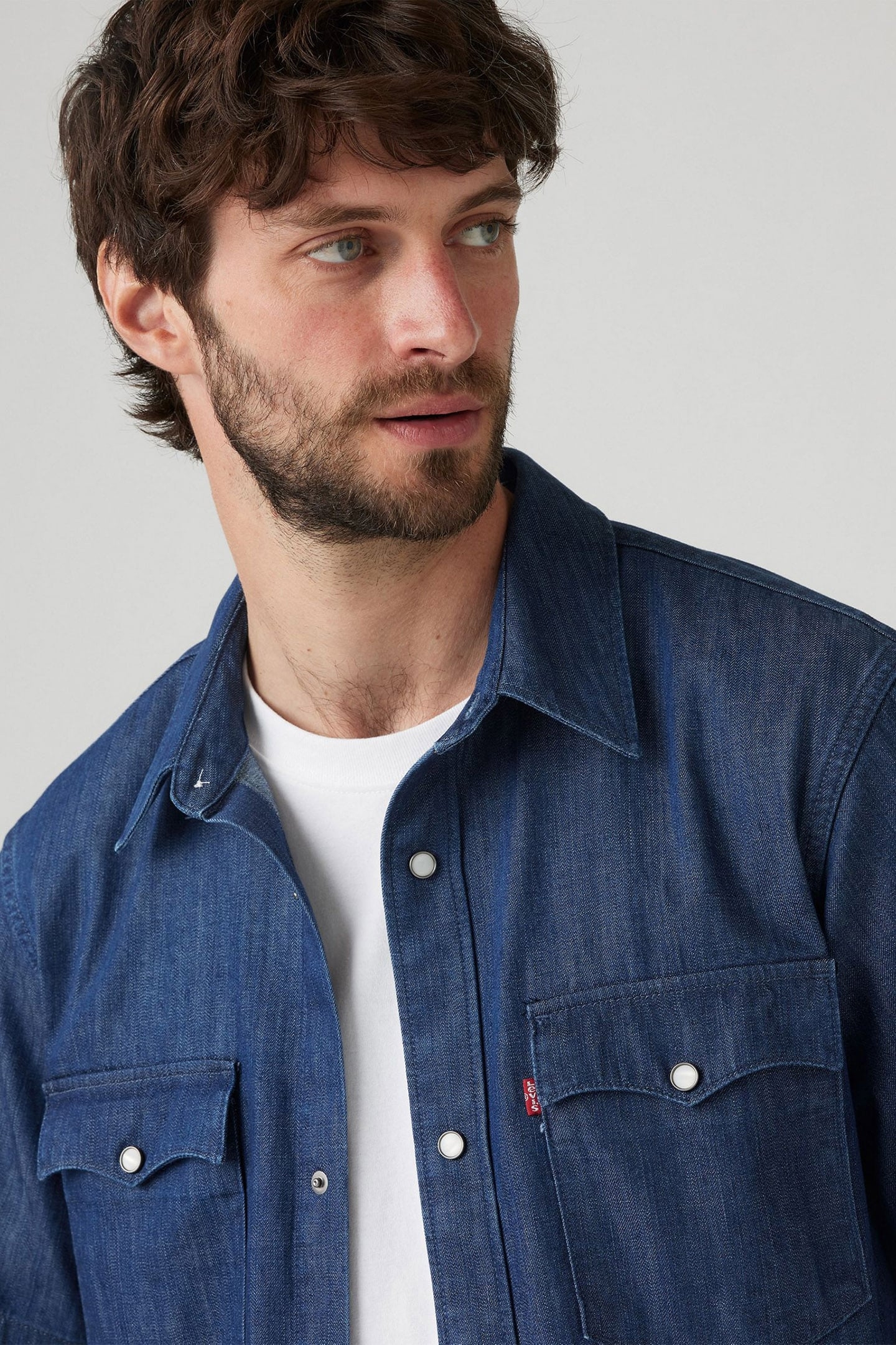 SS RELAXED FIT WESTERN OLSEN DARK WASH 6