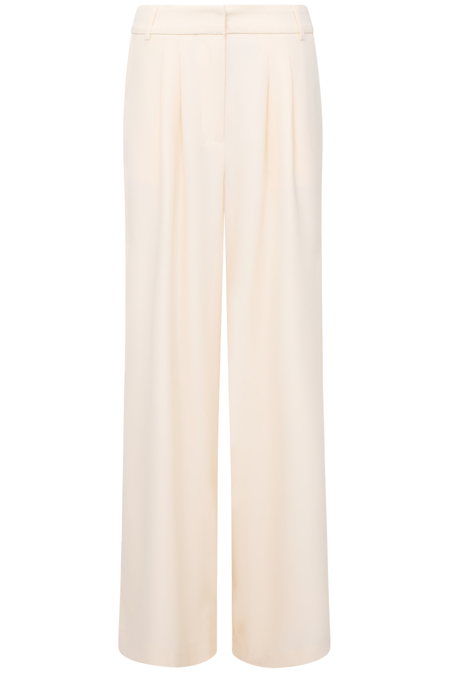 SLEEK TAILORED WIDE LEG SUIT TROUSERS CLASSIC CREAM 4