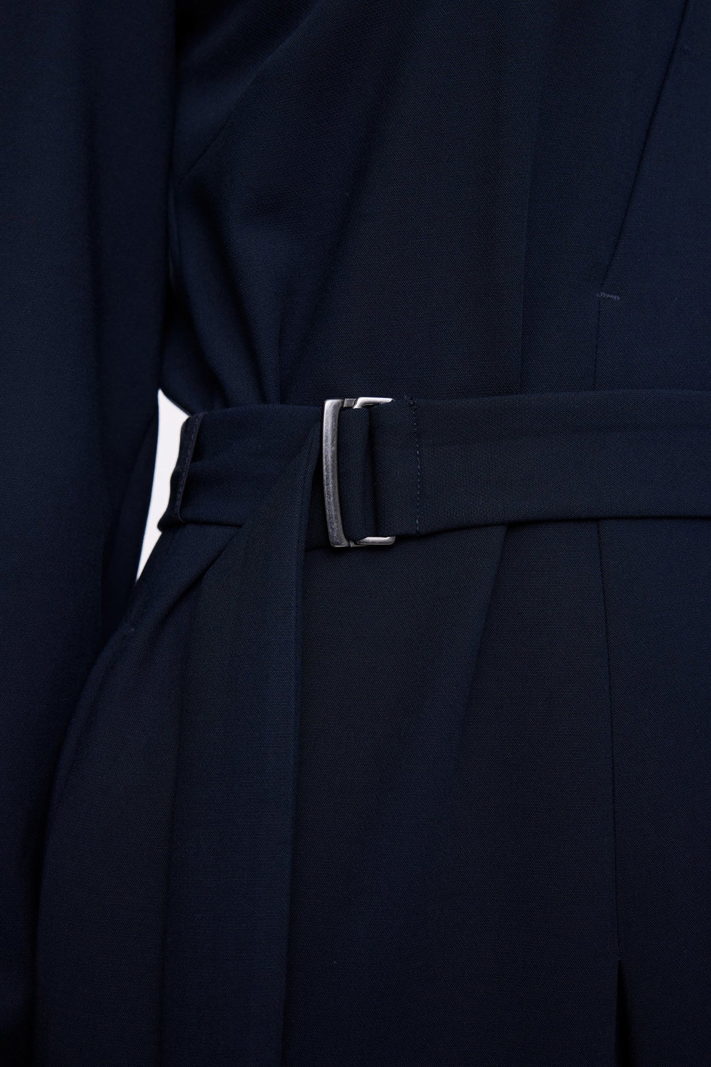 PLEAT BI-STRETCH DRESS SKY CAPTAIN 6