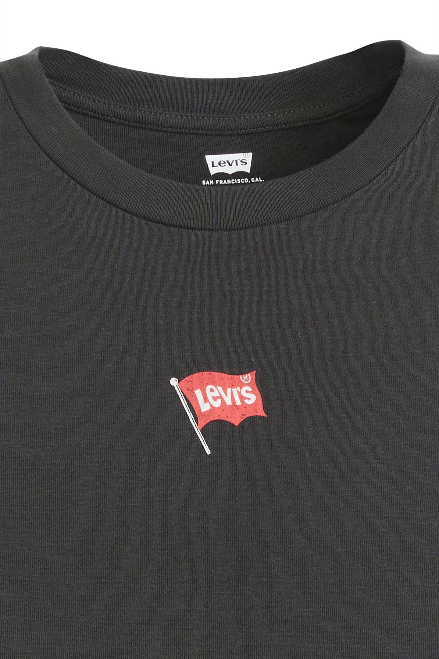 GR ESSENTIAL SPORTY TEE MINI FLAG BLACK 5