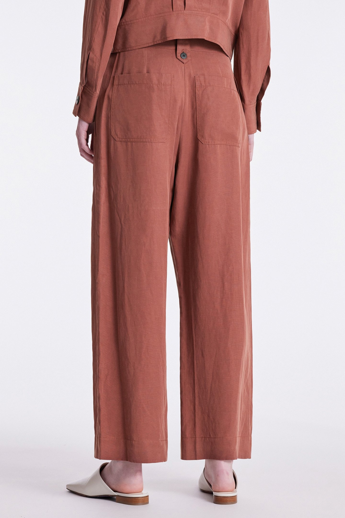 WOMENS TROUSER MAUVE 2
