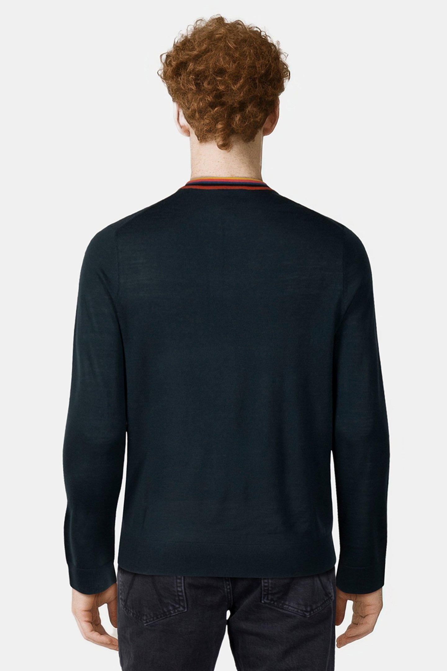 SWEATER CREW NECK PETROL GREEN 2