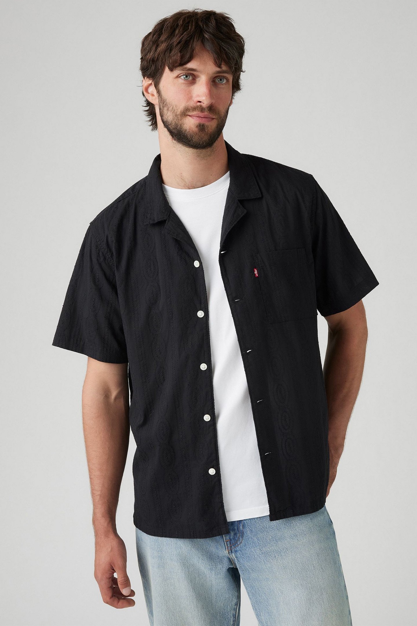 THE SUNSET CAMP SHIRT EMBER DETAIL STRIP 4