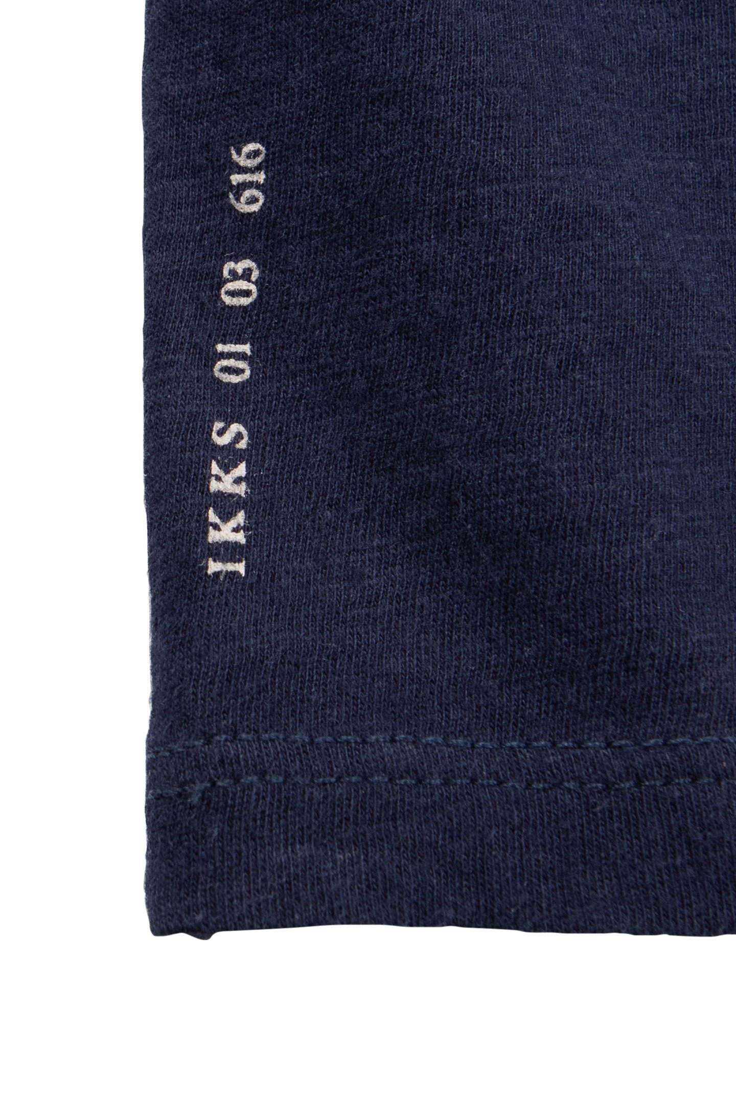 INDIGO ORGANIC COTTON ESSENTIAL ROUND-NECK T-SHIRT 7