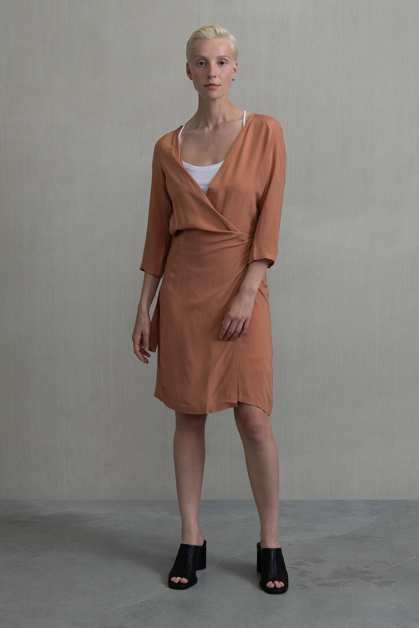 RILEY D DRESS RUST 1