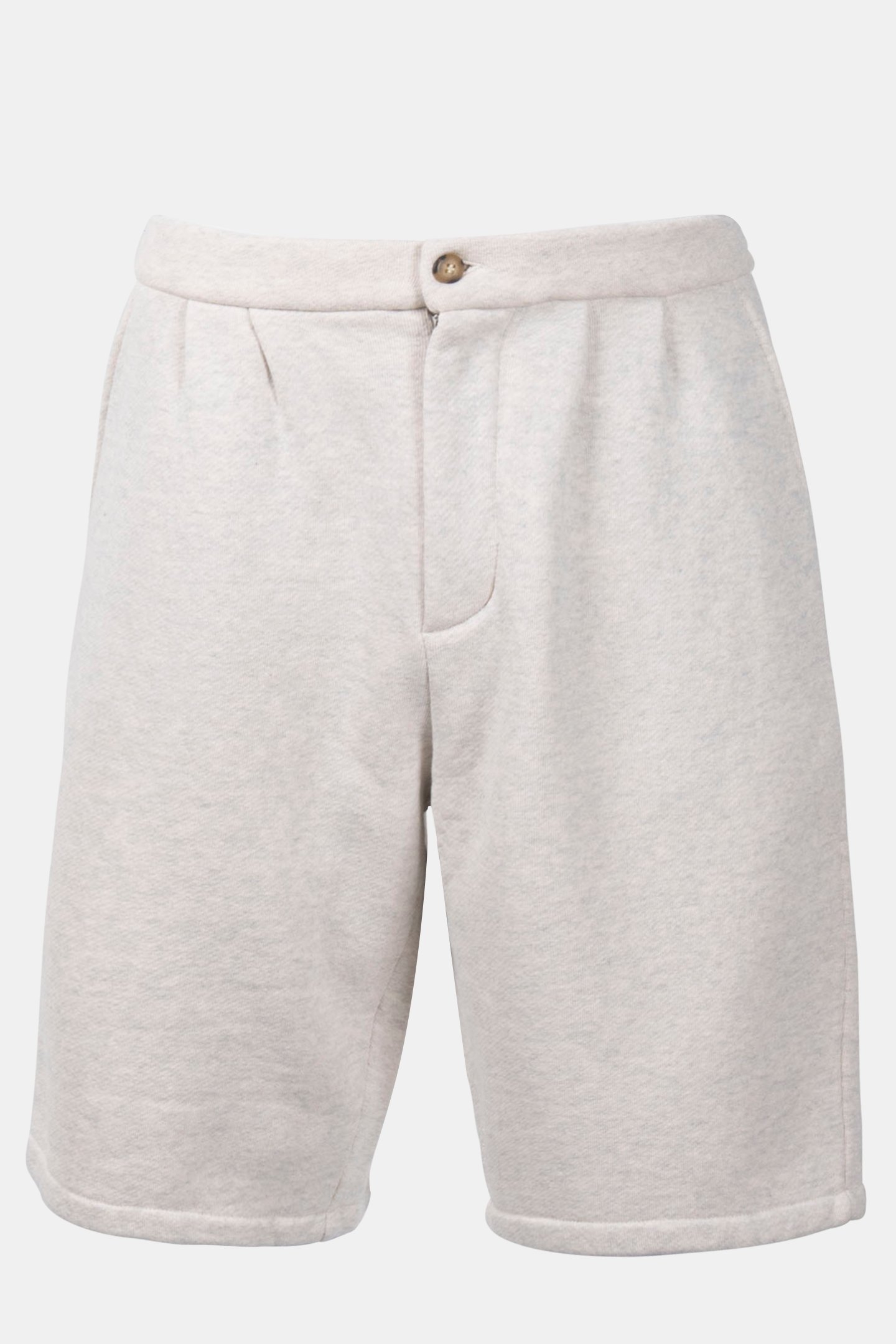 RIO FLEECE SHORTS SOFT WHITE MELEE 3