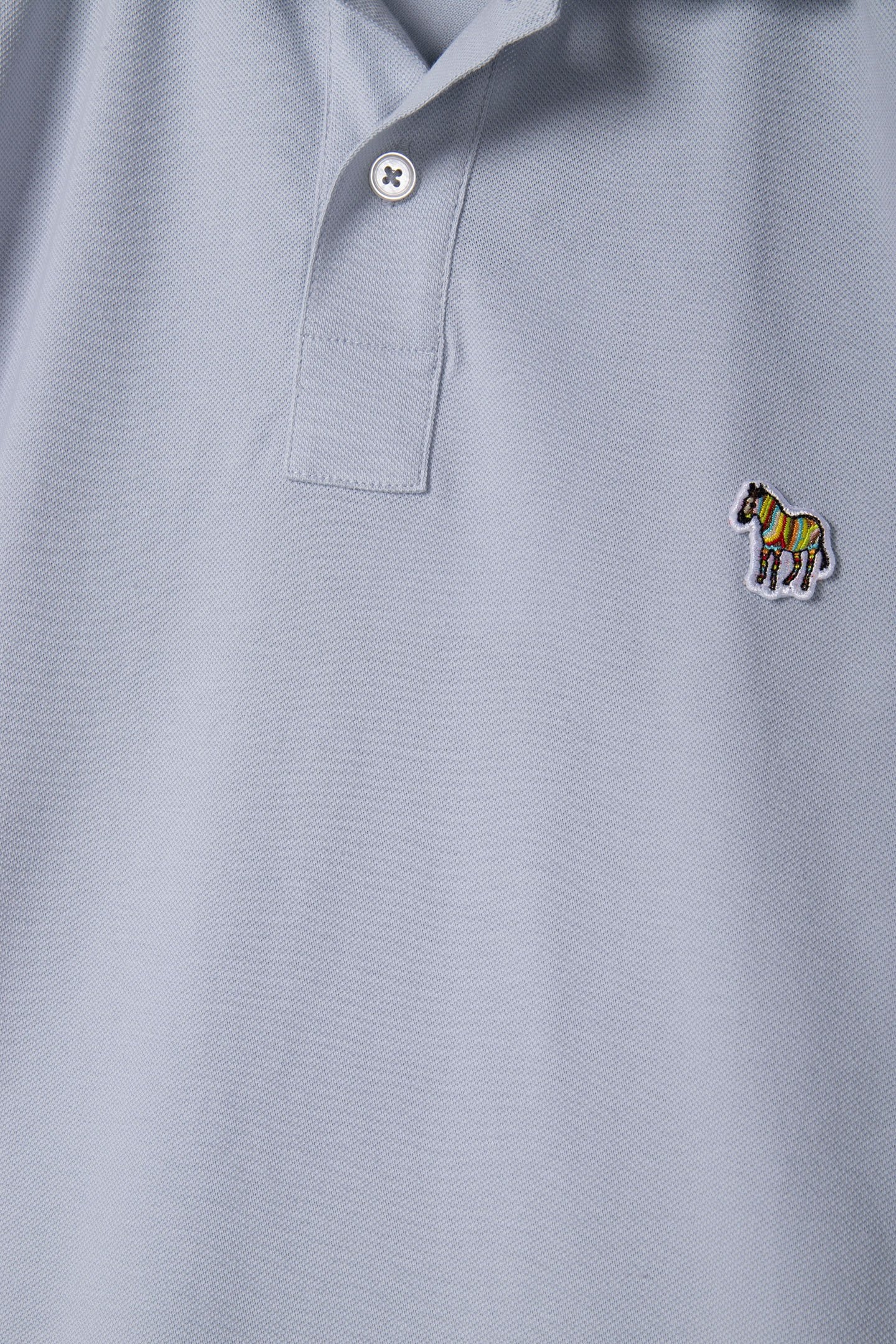 SLIM FIT POLO ZEB BADGE GREY 4