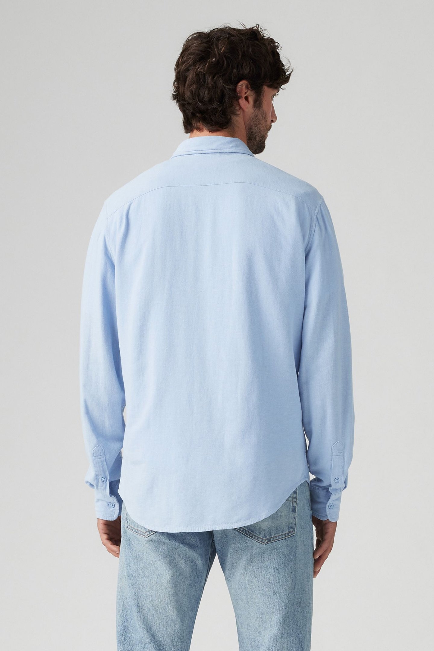 SUNSET 1 POCKET STANDARD CHAMBRAY BLUE 2