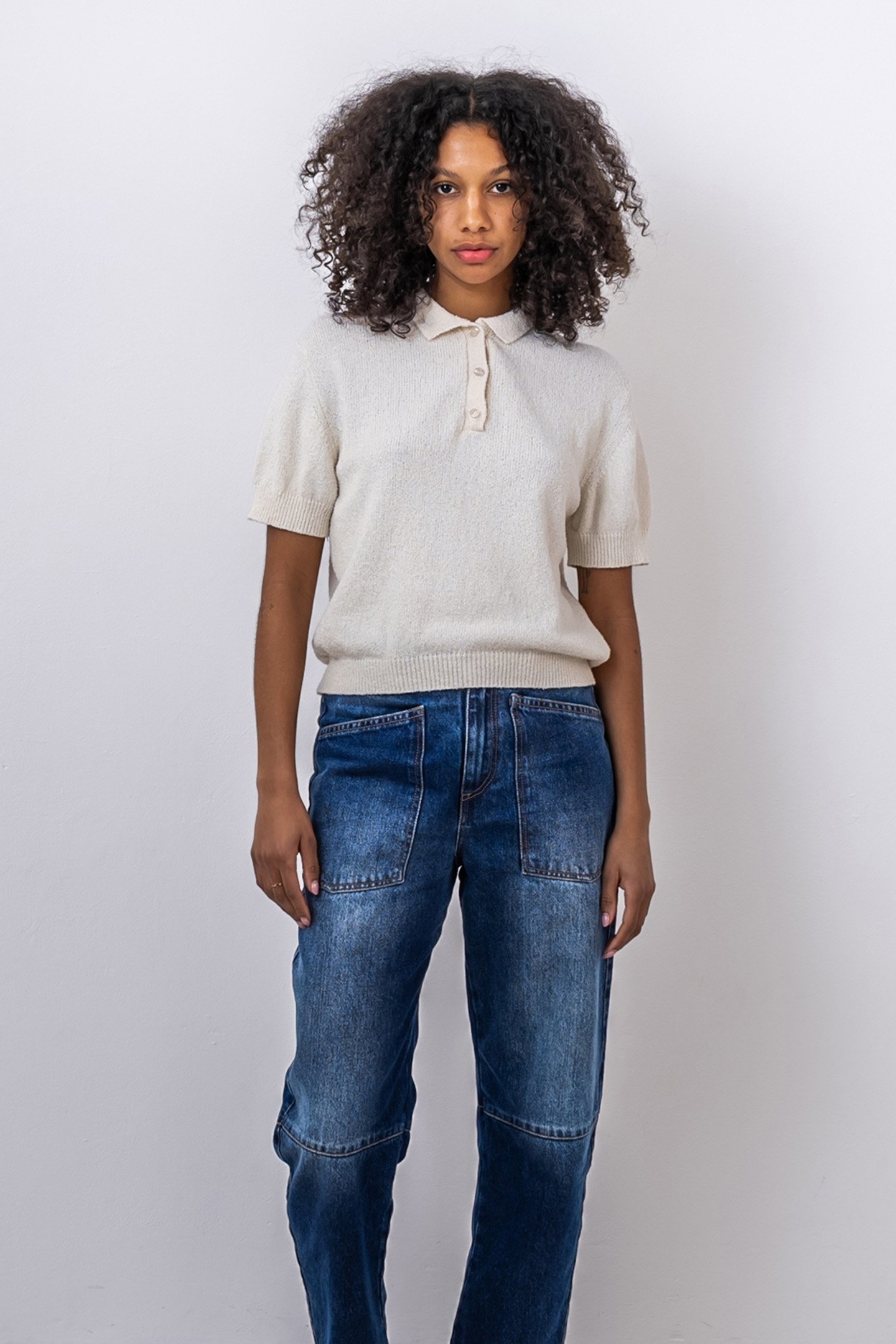 BLUEBELL SWEATER ECRU 1